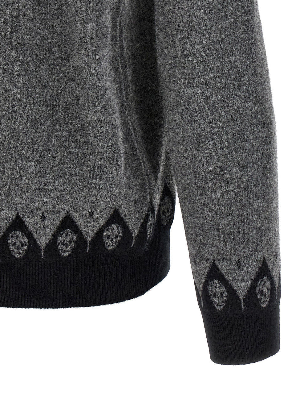 Gray Wool Cardigan
