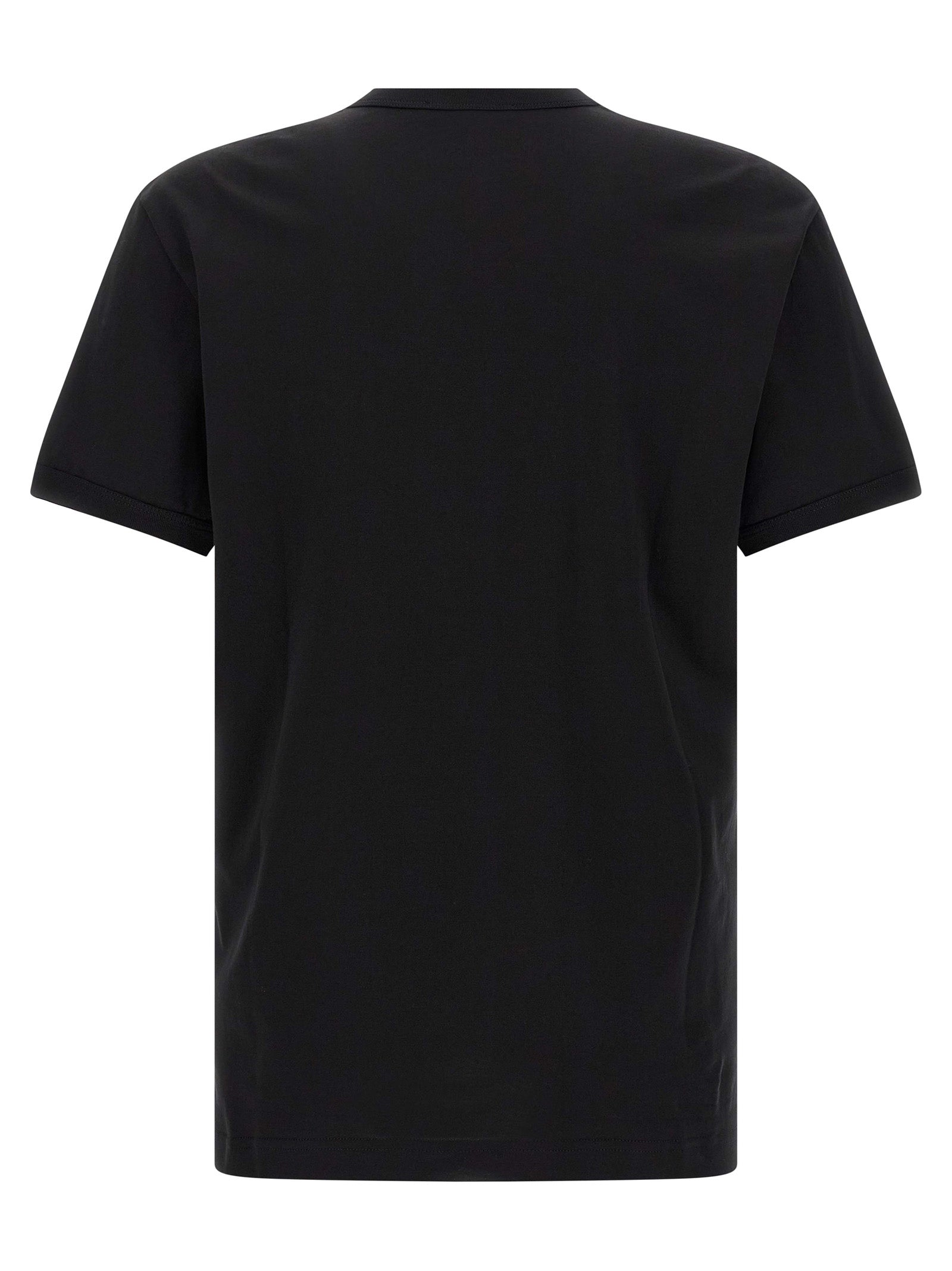 Dolce & Gabbana T-Shirt από 100% βαμβάκι σε Μαύρο