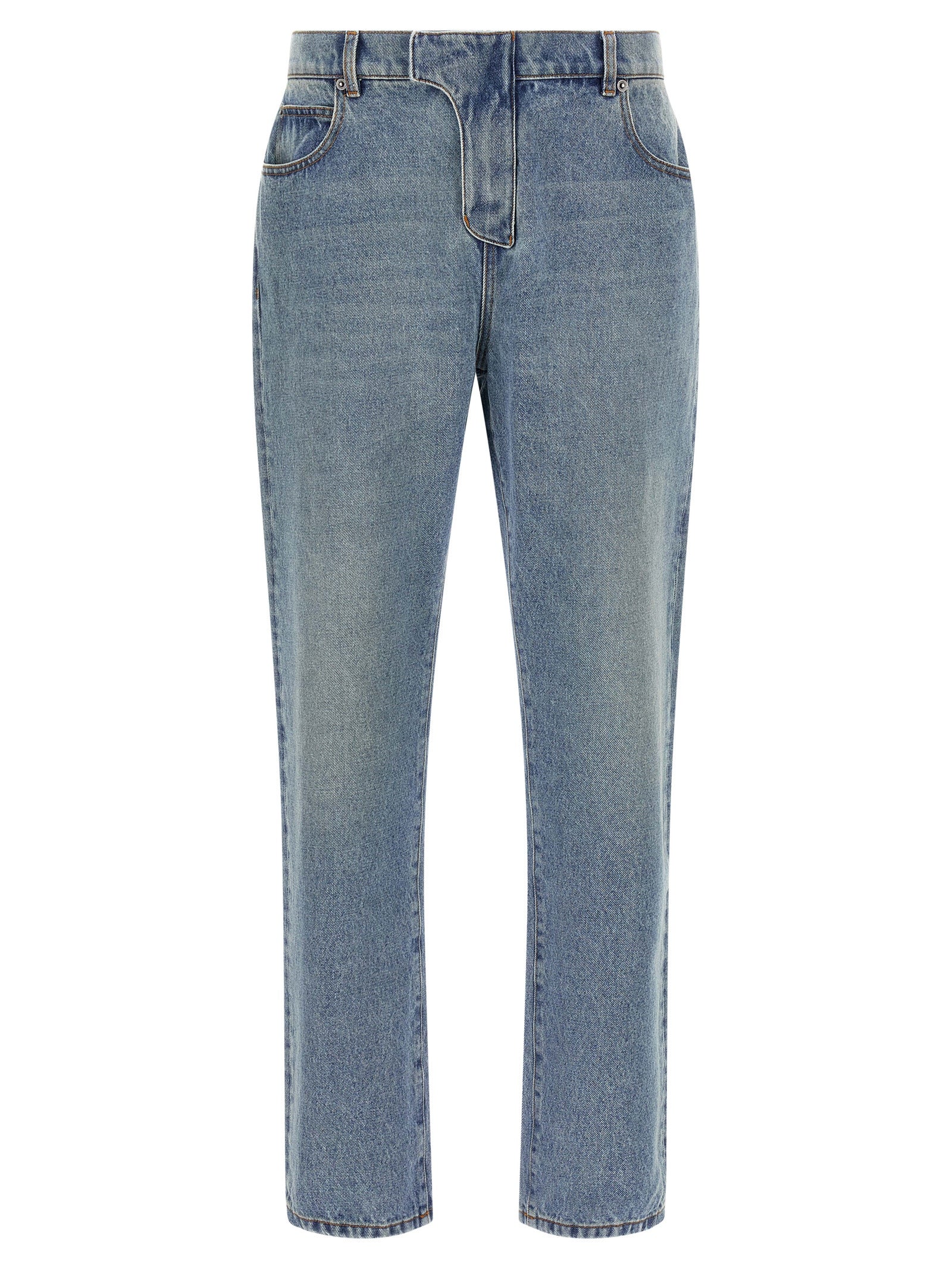 Balmain Βαμβακερά Jeans σε Μπλε