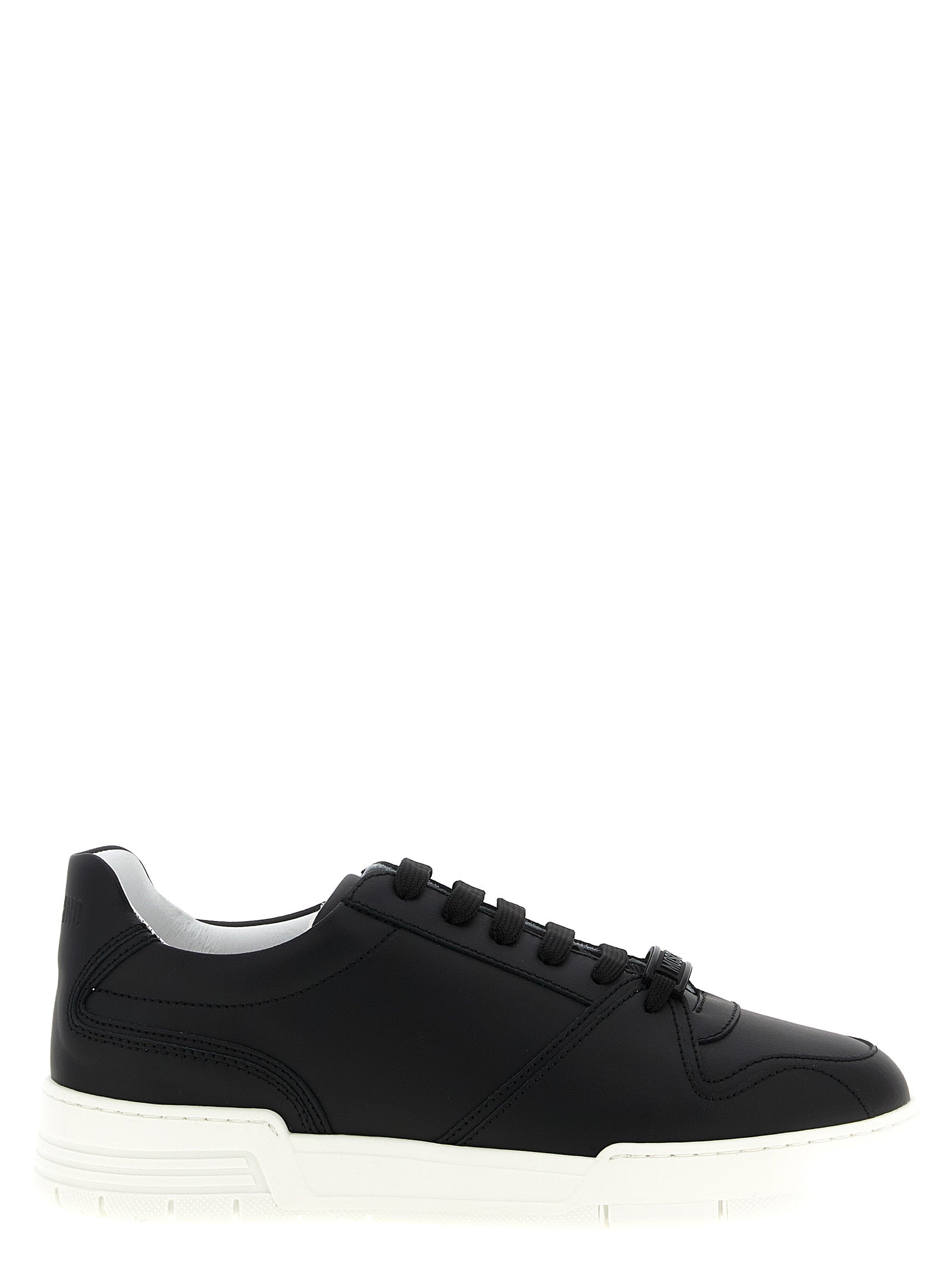 Moschino Δερμάτινα Sneakers σε Μαύρο