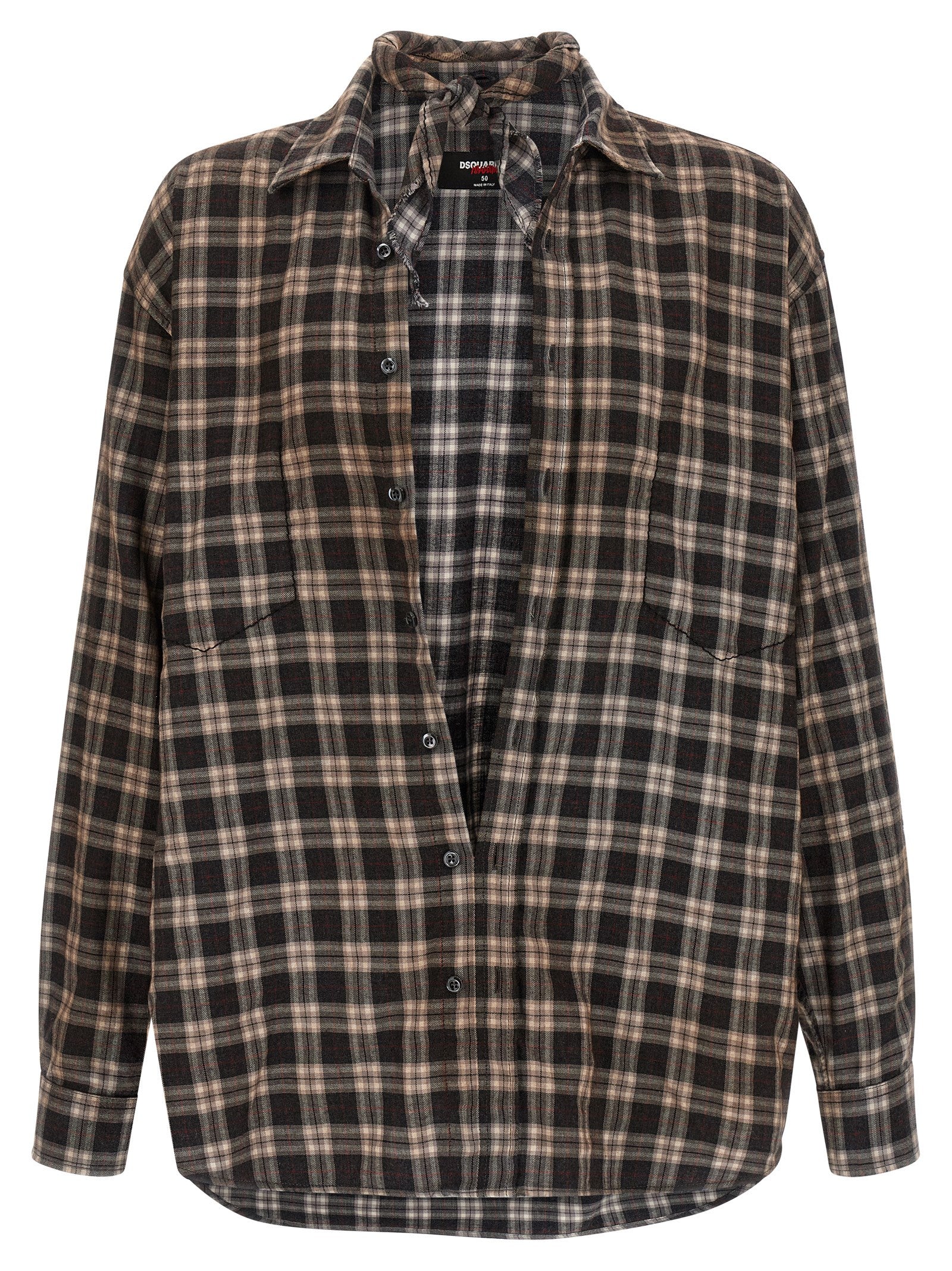 Dsquared² x Magliano Βαμβακερό Πουκάμισο σε Πολύχρωμο