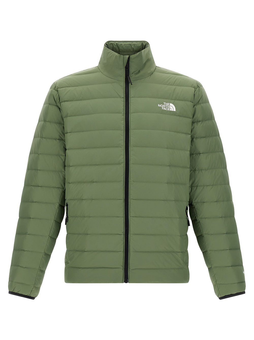 Bicolor Nylon Full-Length Jacket