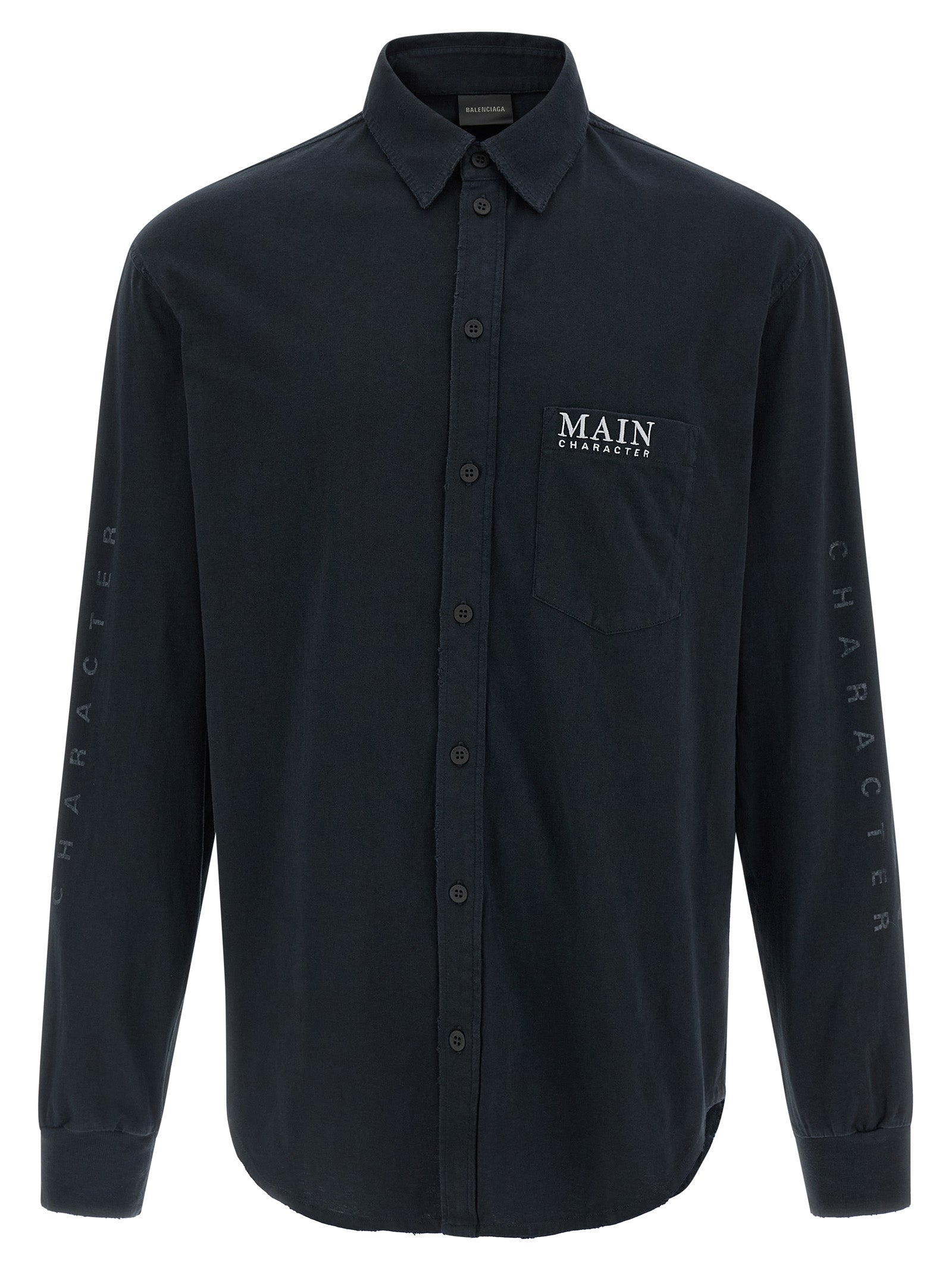 Black Cotton Blouse mens luxury fashion - Mens Edit