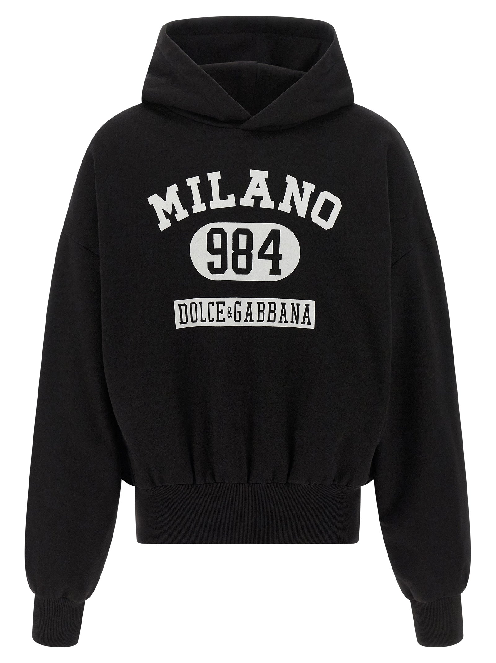 Bicolor Cotton Sweatshirt mens luxury fashion - Mens Edit