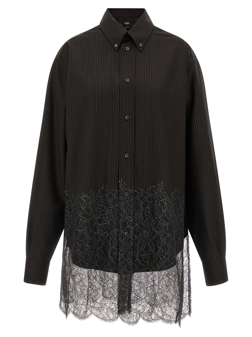 Brown Virgin Wool Blouse