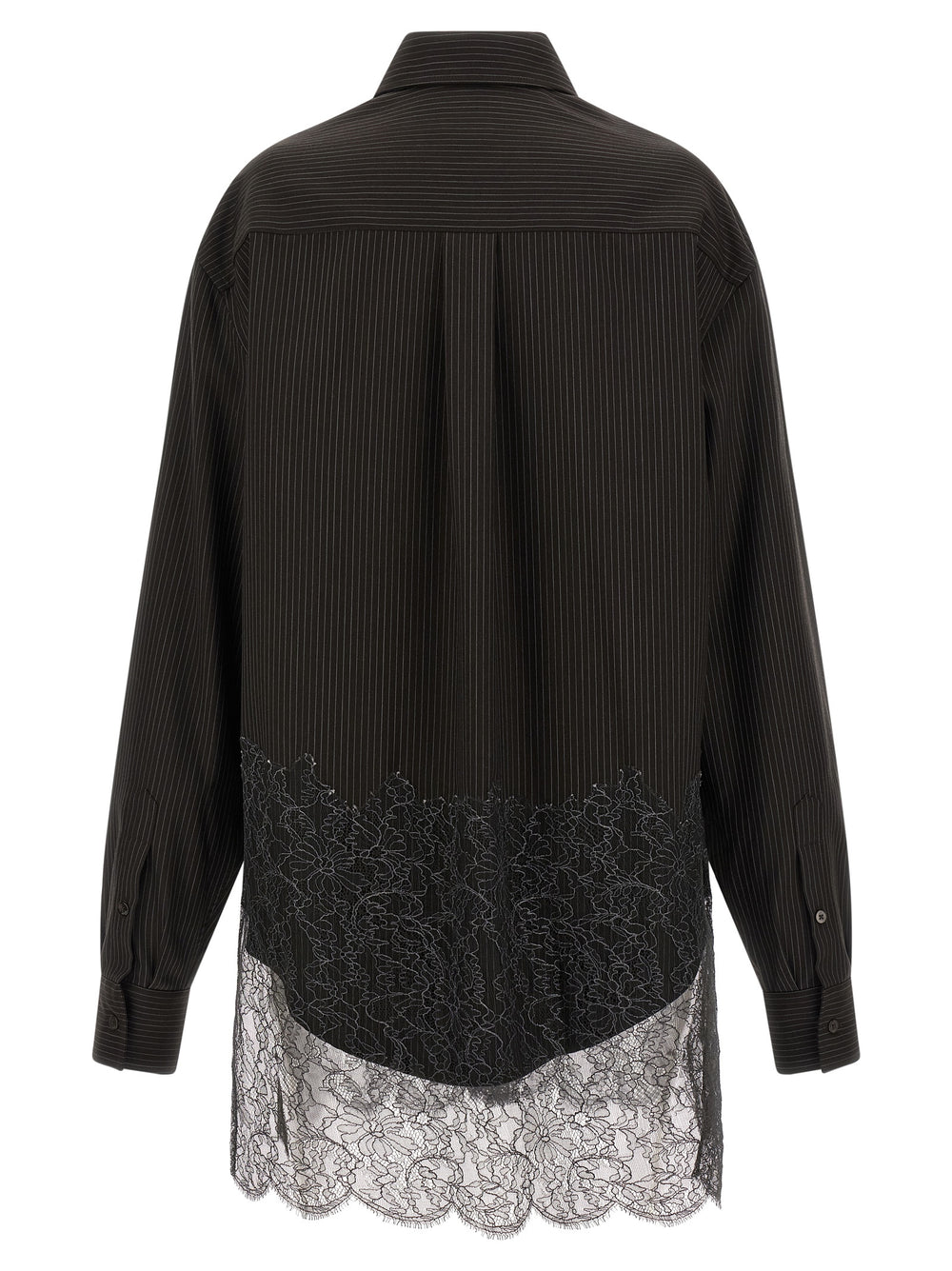 Brown Virgin Wool Blouse
