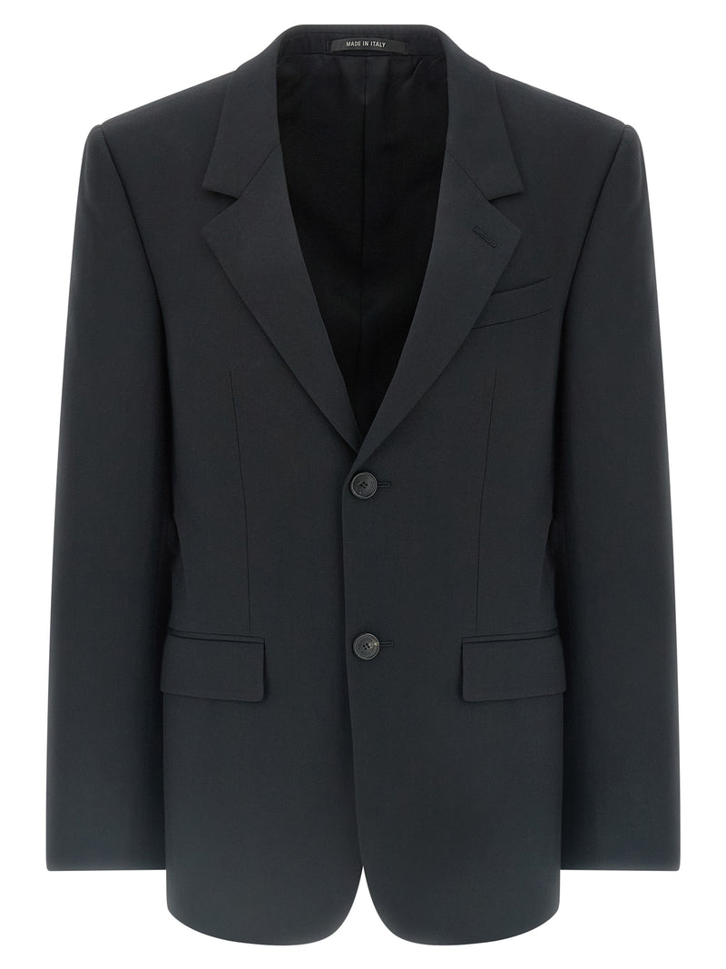 Black Wool Blazer mens luxury fashion - Mens Edit