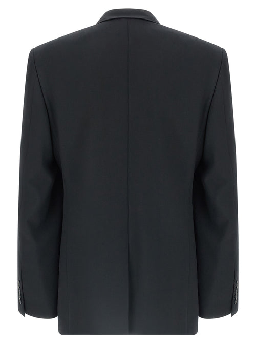 Balenciaga Blazer από 100% μαλλί σε Μαύρο
