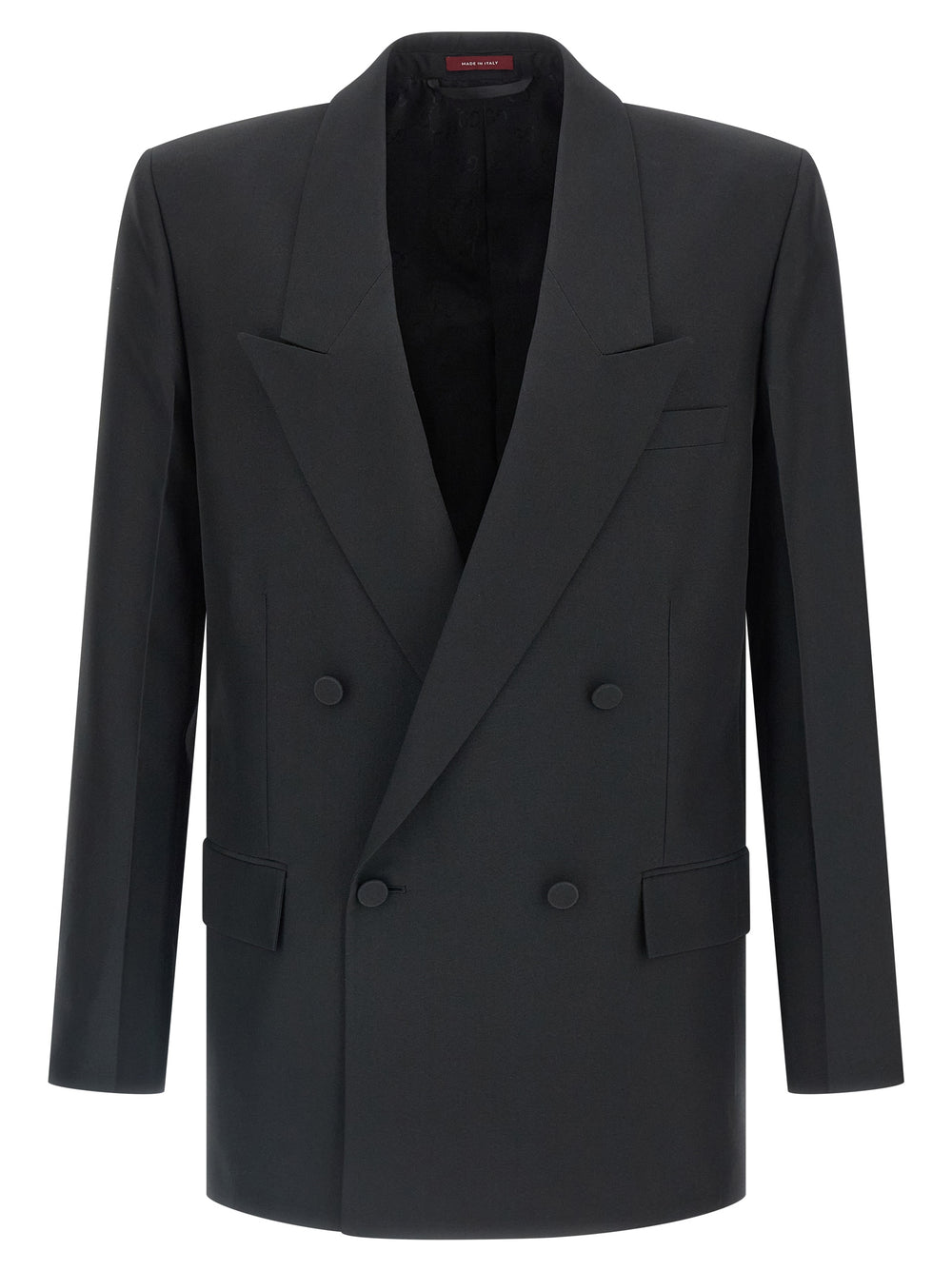 Black Polyester Blazer mens luxury fashion - Mens Edit