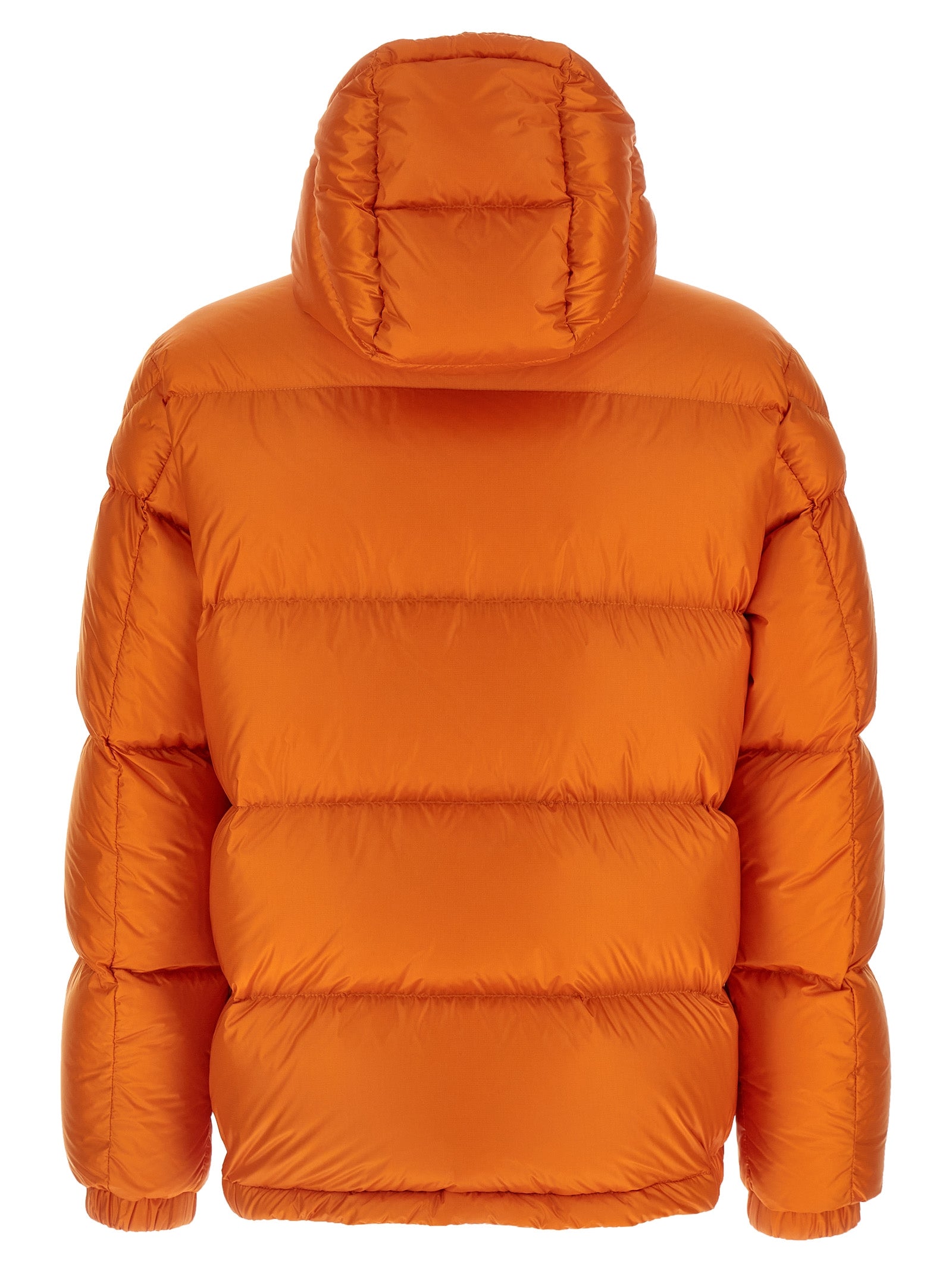 Moncler 'Rivau' Down Jacket σε Πορτοκαλί