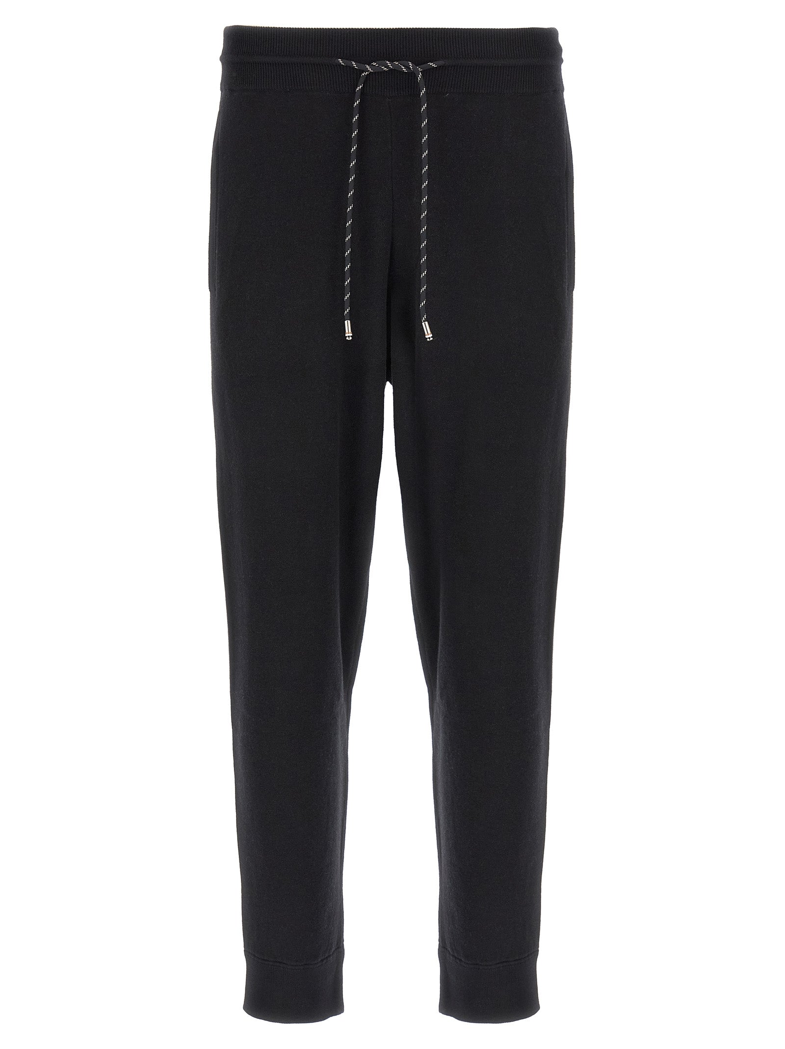 Black Cotton Joggers (Workout Pants) mens luxury fashion - Mens Edit