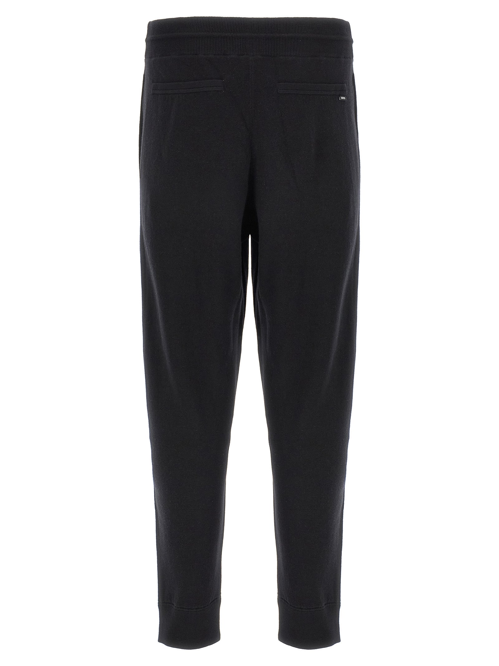 Hugo Boss Joggers από βαμβάκι σε Μαύρο