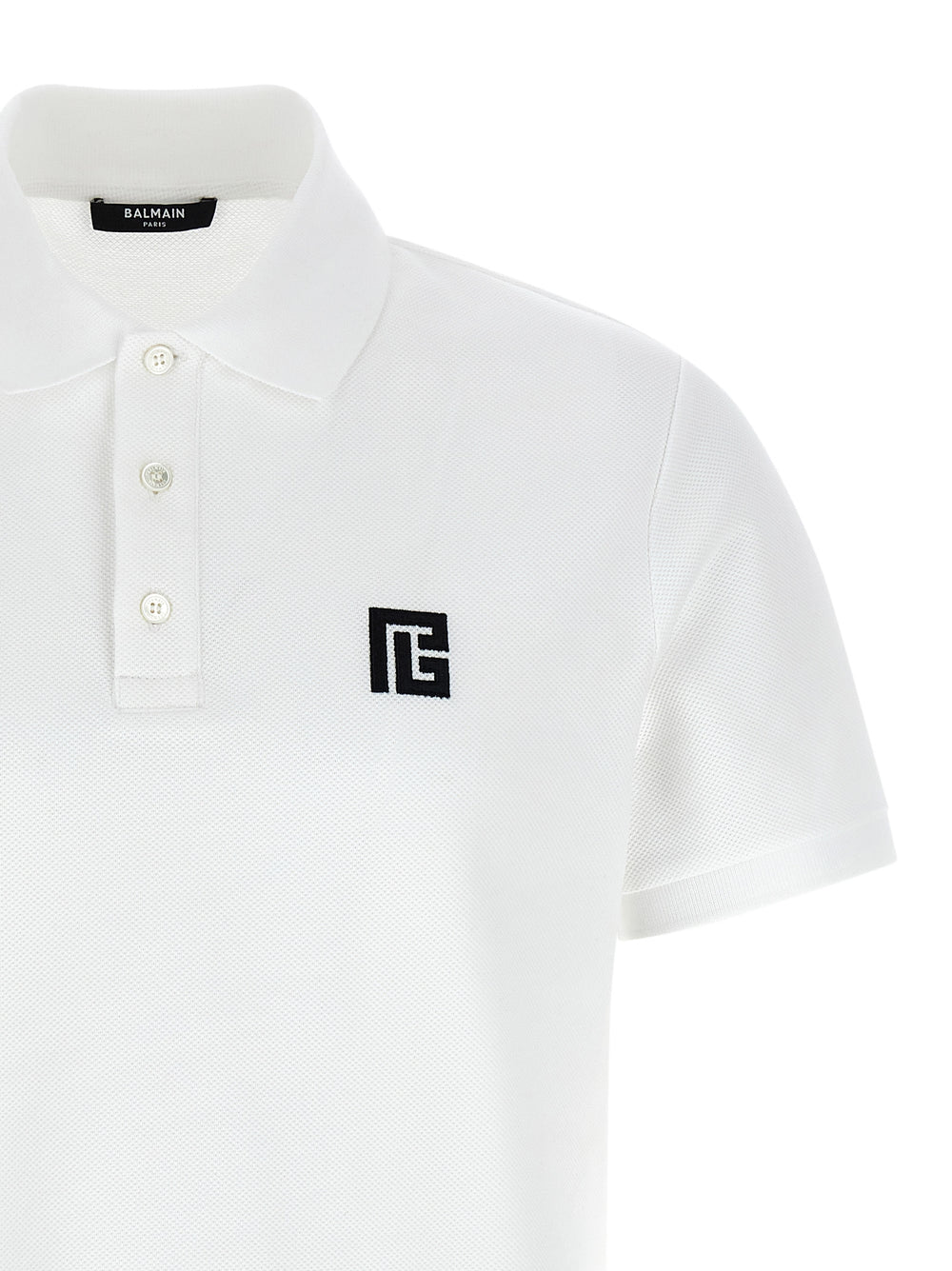 Bicolor Cotton Polo Shirt