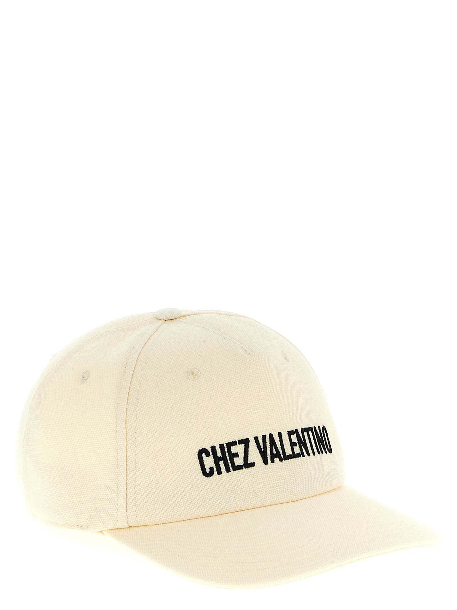 Valentino Garavani Baseball Cap από 100% βαμβάκι σε Μπεζ