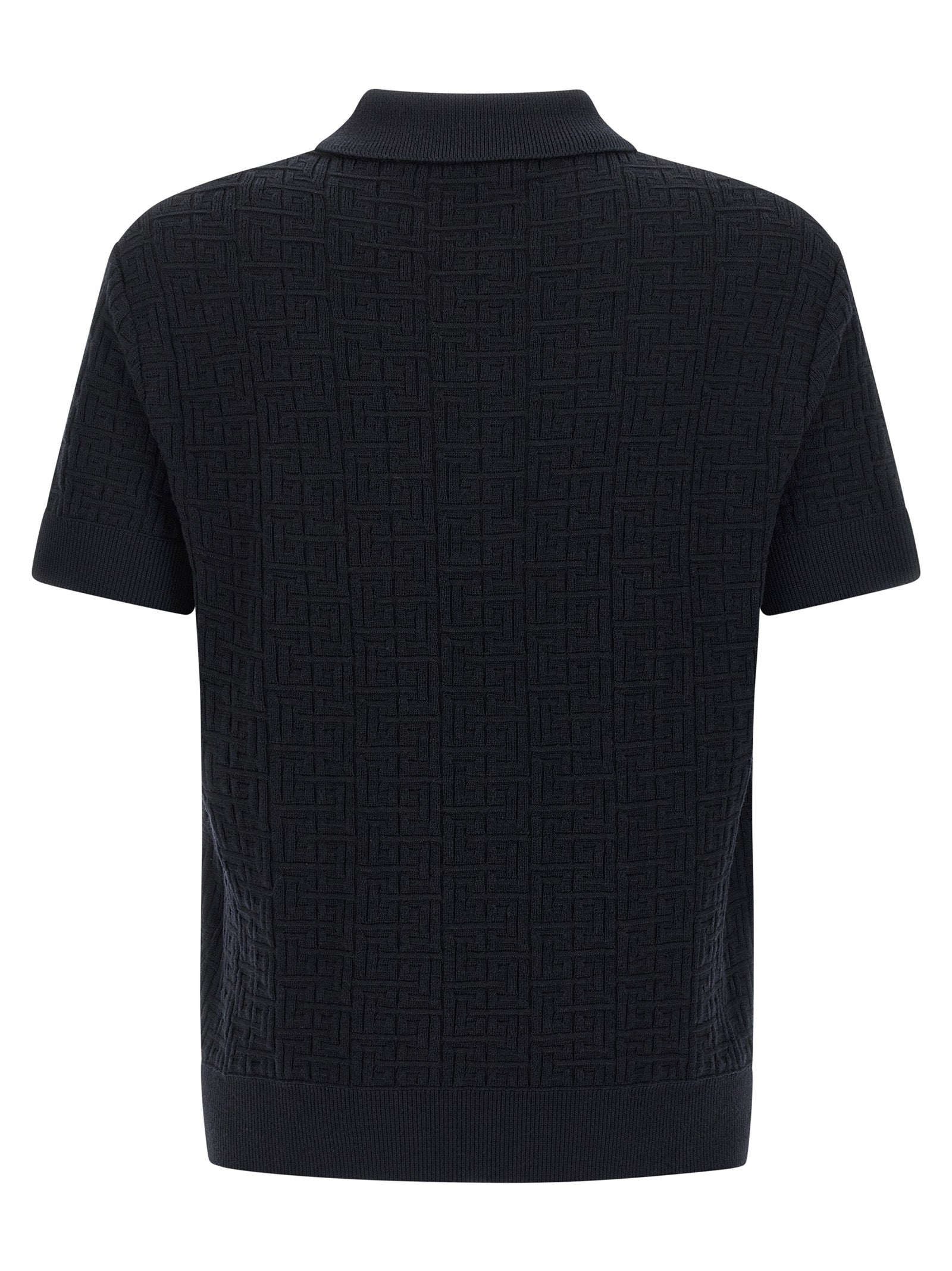 Balmain Polo από μαλλί σε Μπλε