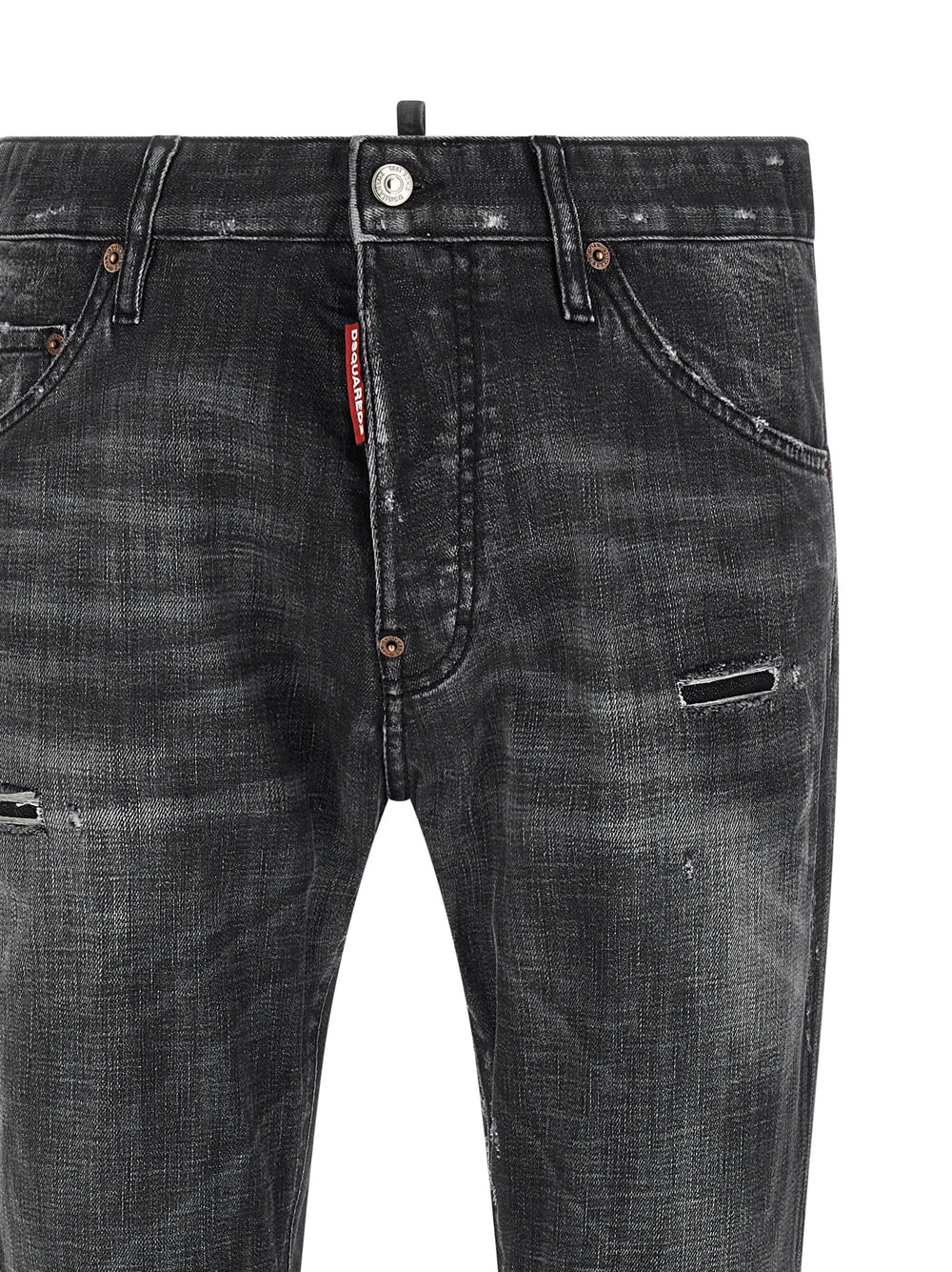 Black Cotton Jeans Denim