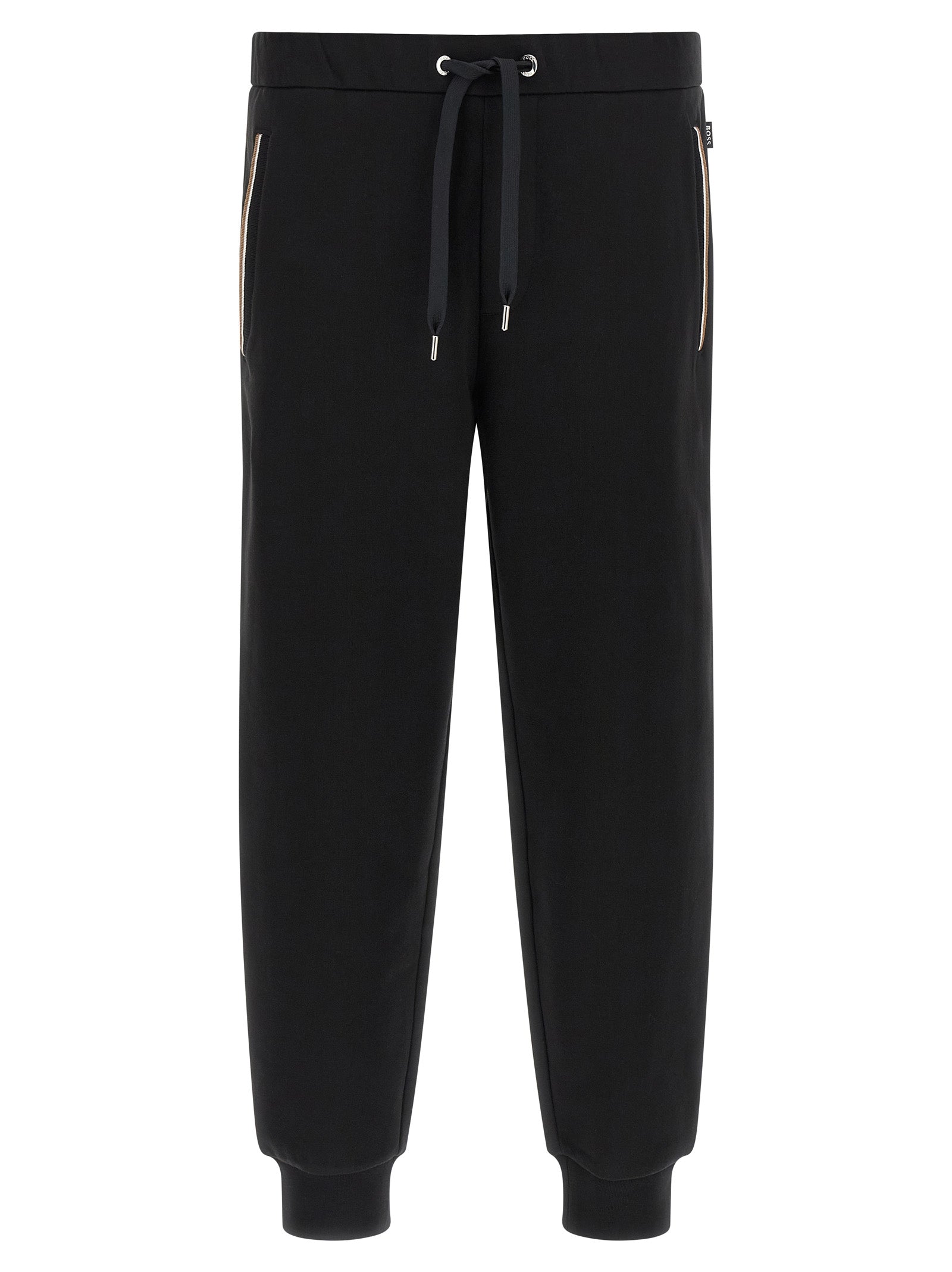 Black Cotton Joggers (Workout Pants) mens luxury fashion - Mens Edit