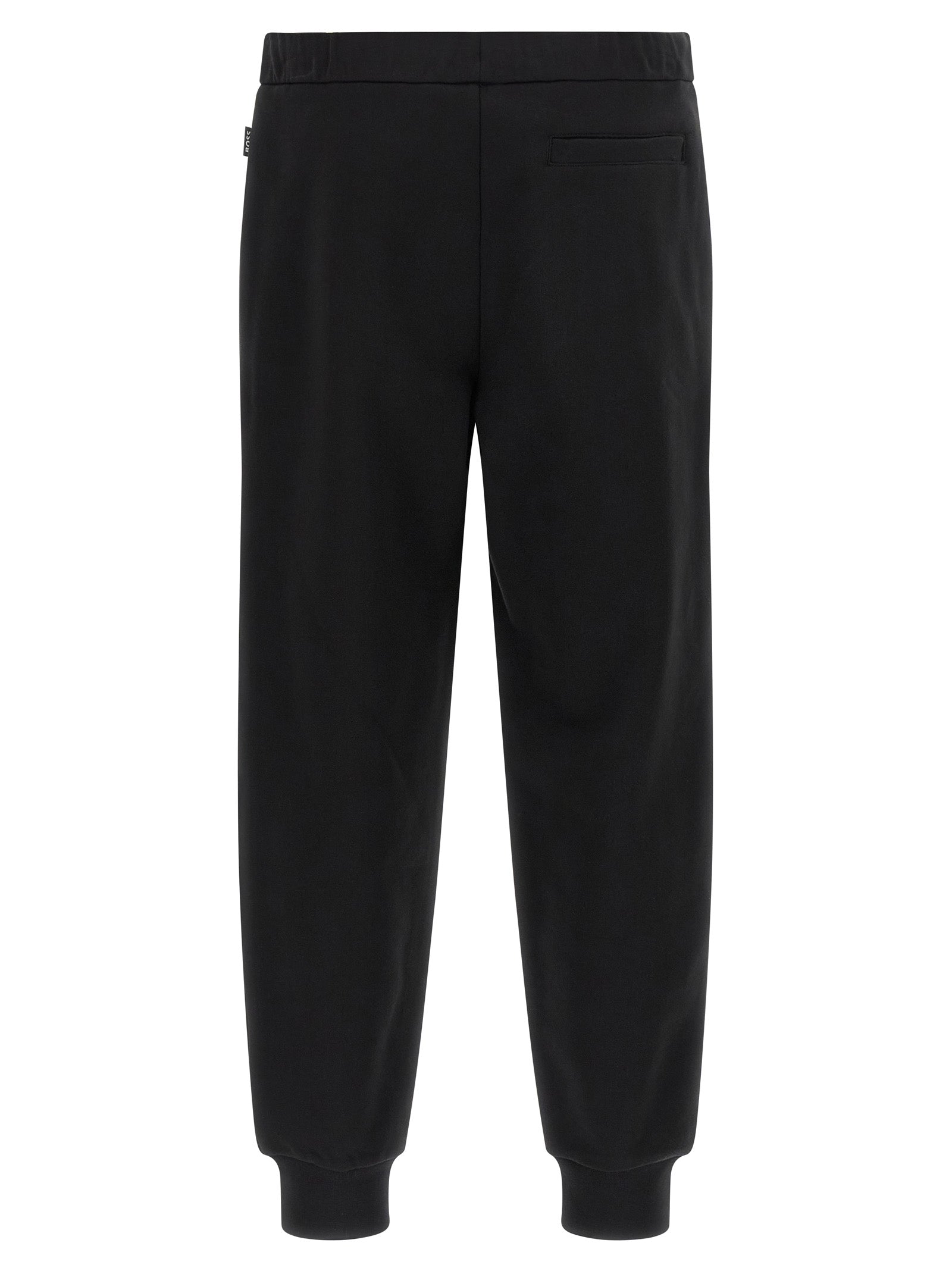 Hugo Boss Βαμβακερό Joggers σε Μαύρο