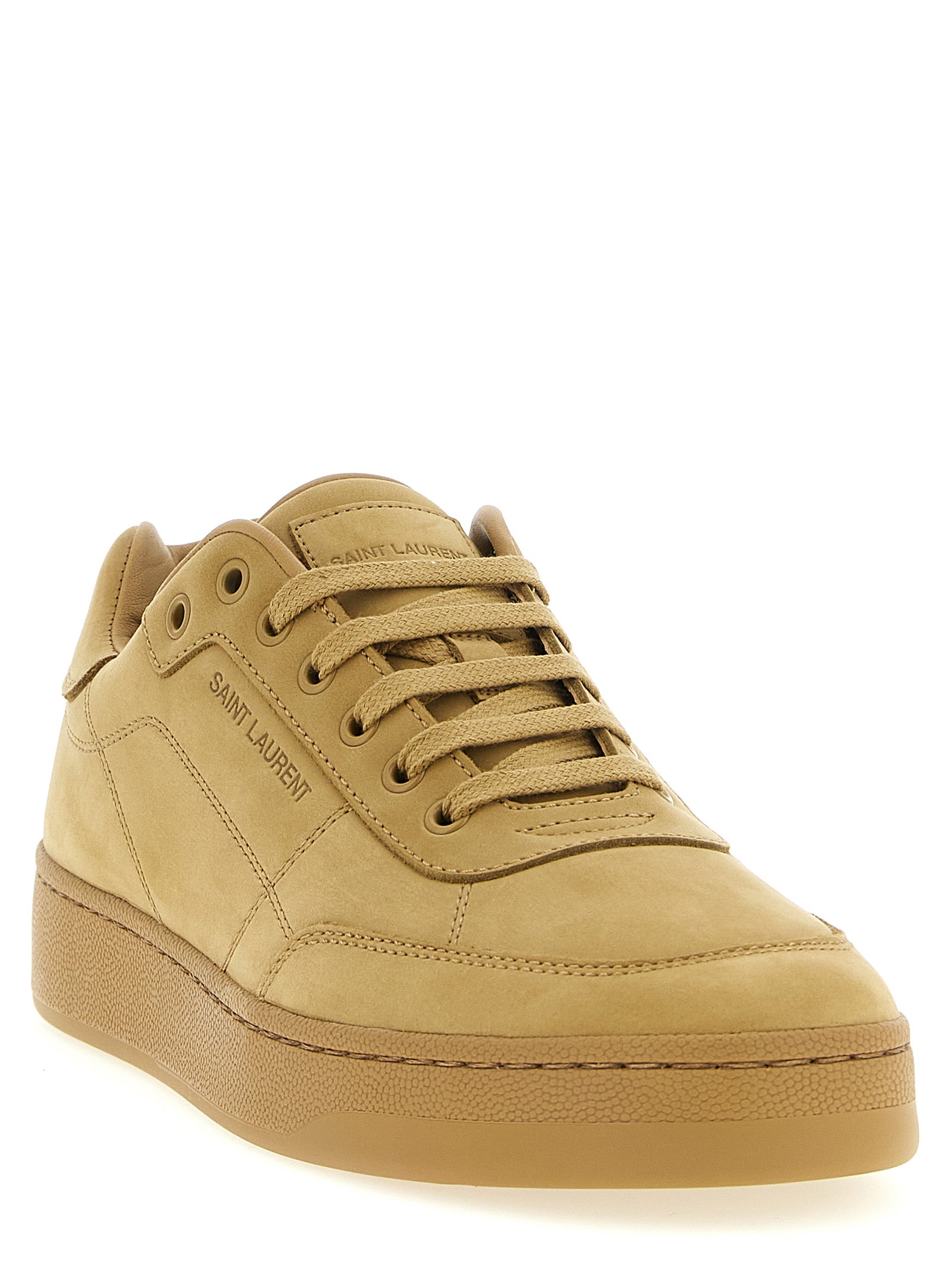 Saint Laurent Δερμάτινα Sneakers σε Μπεζ
