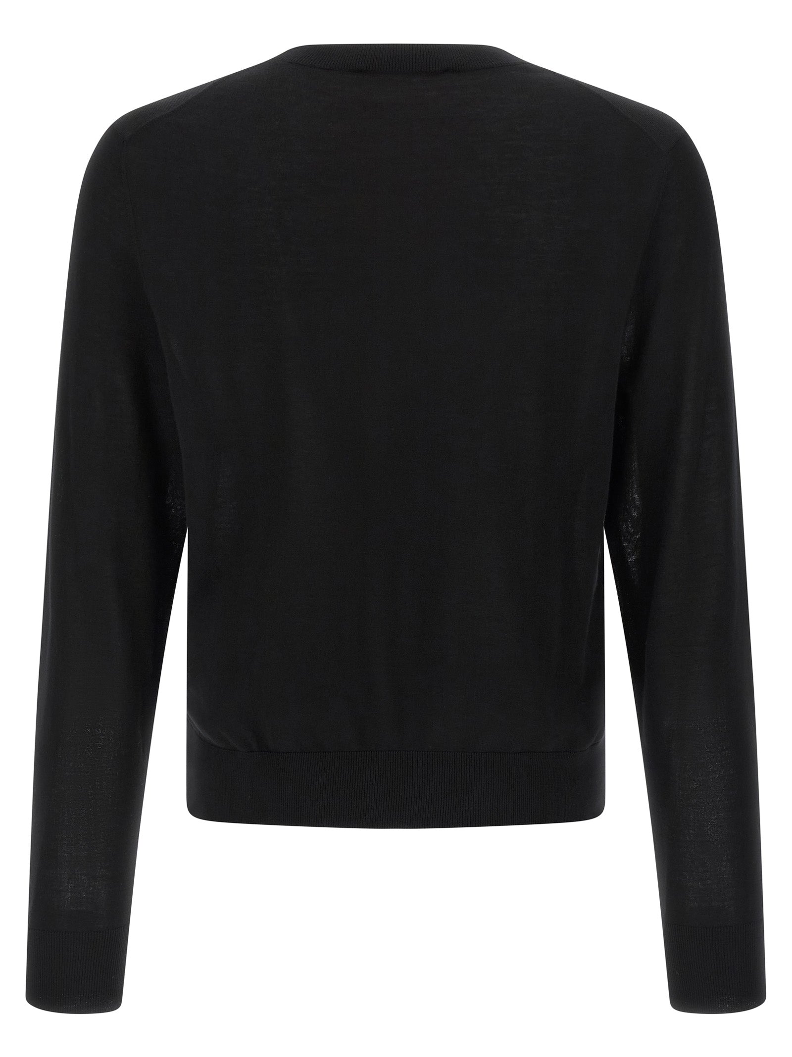 Dsquared² Cardigan από 100% μαλλί σε Μαύρο
