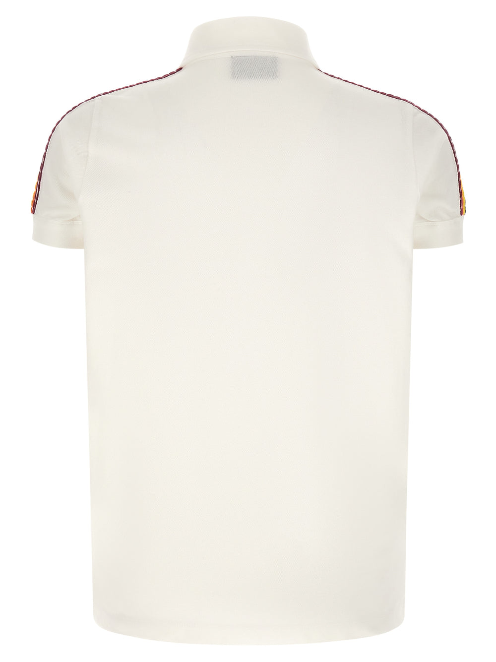 White Cotton Polo Shirt