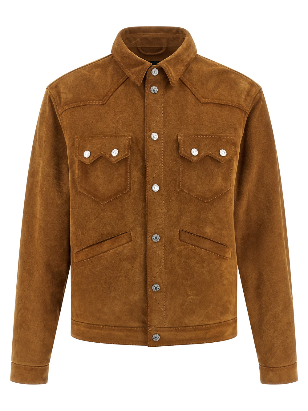 Beige Polyvinyl Leather Jacket mens luxury fashion - Mens Edit