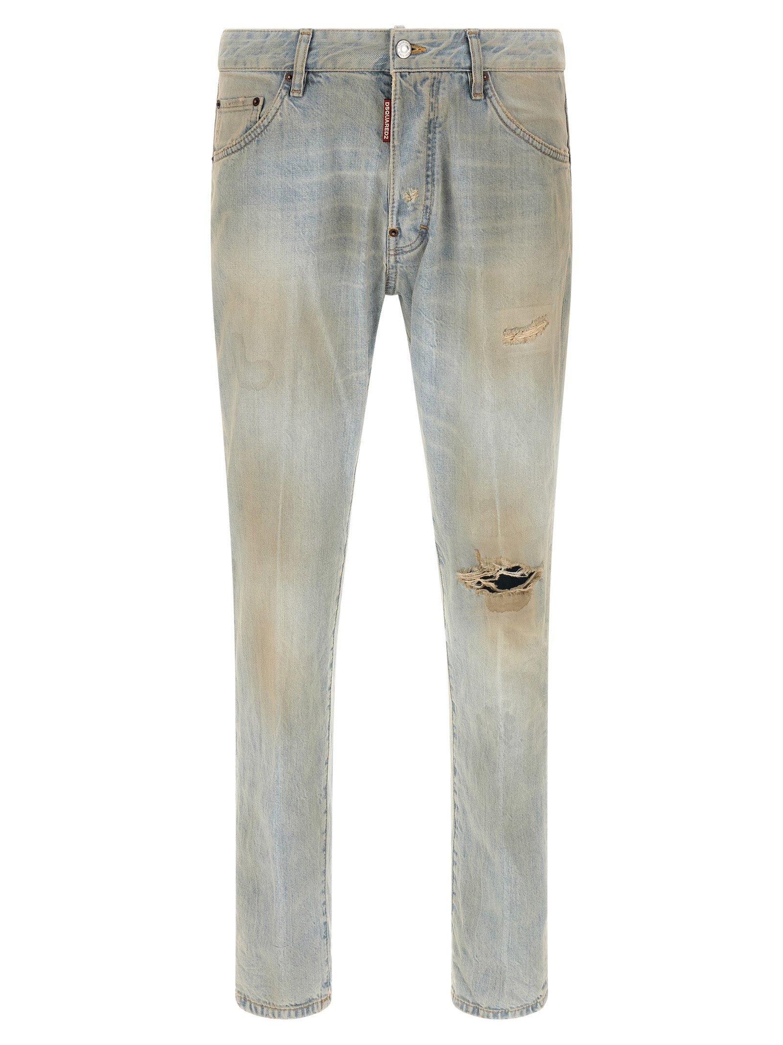 Dsquared² Βαμβακερά Jeans σε Γαλάζιο