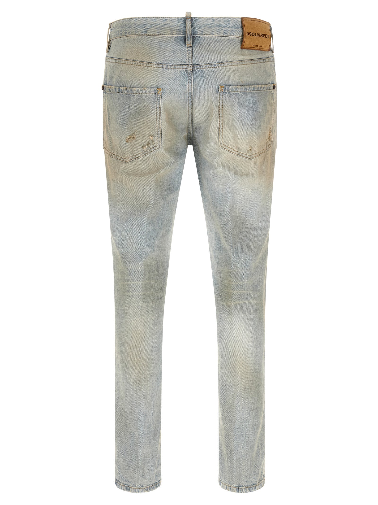 Dsquared² Βαμβακερά Jeans σε Γαλάζιο