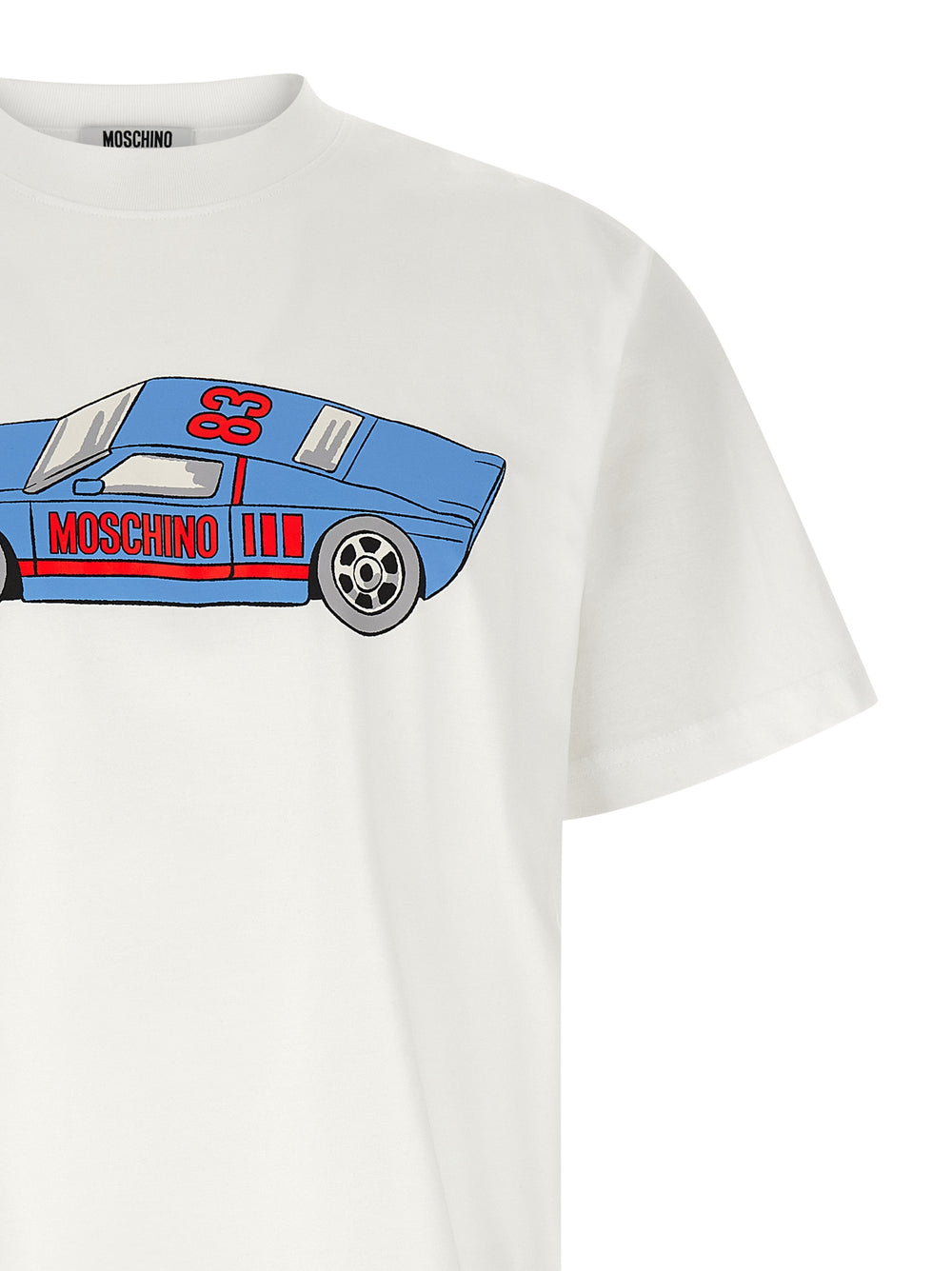 Moschino T-Shirt από 100% βαμβάκι σε Λευκό