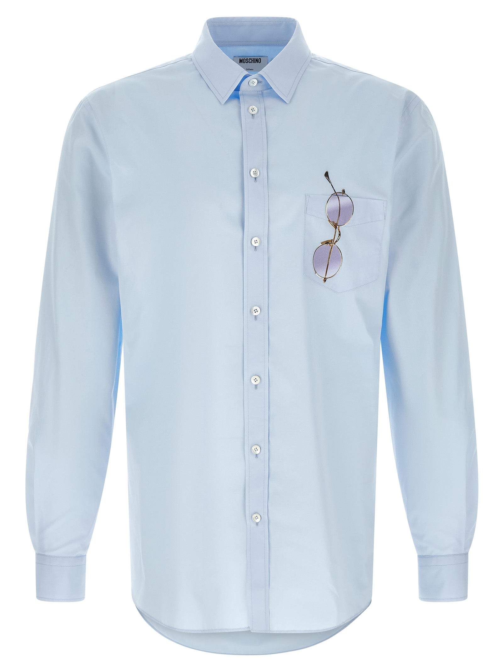 Blue Cotton Blouse mens luxury fashion - Mens Edit