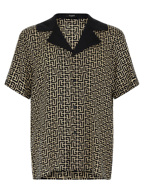 Bicolor Viscose Blouse mens luxury fashion - Mens Edit