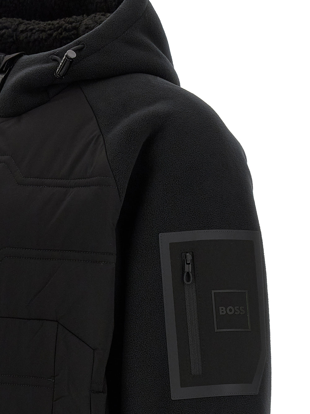 Hugo Boss Μπουφάν από Πολυεστέρα σε Μαύρο