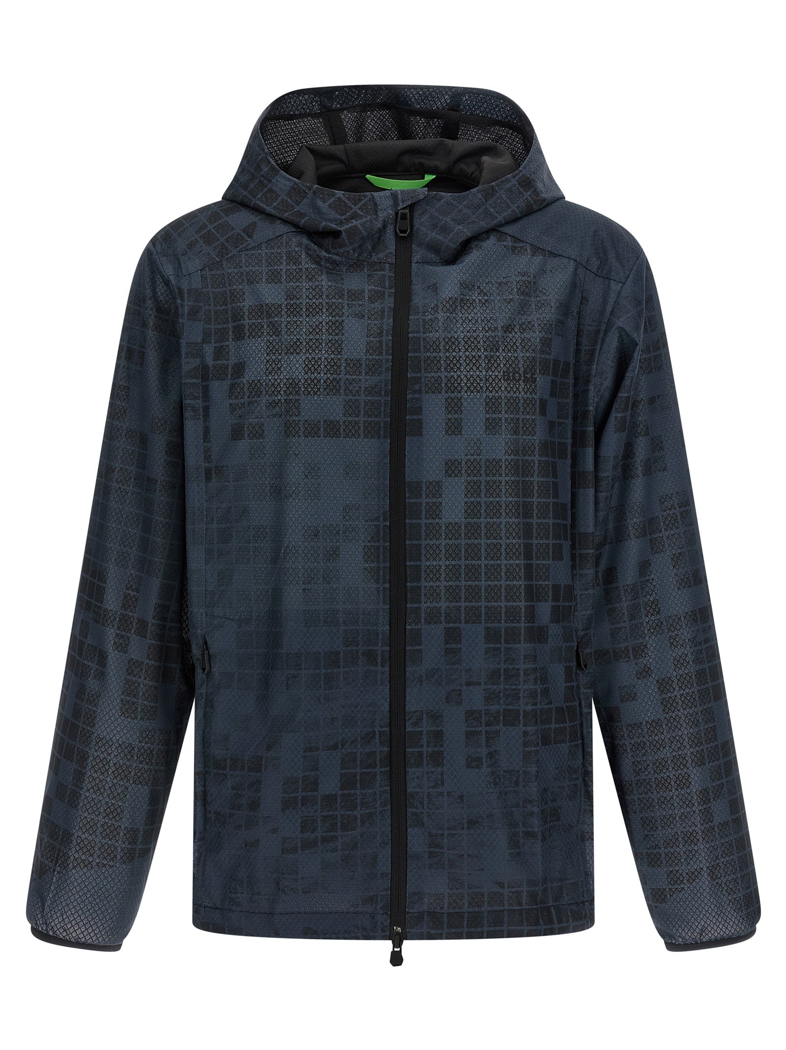 Blue Rubber Shell Jacket mens luxury fashion - Mens Edit