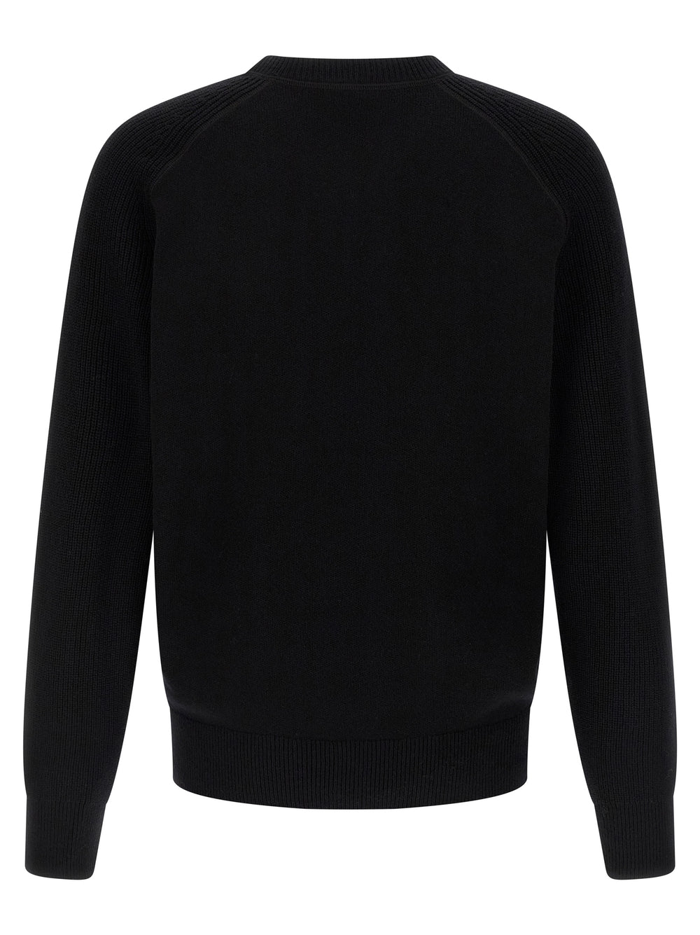 Black Virgin Wool Cardigan