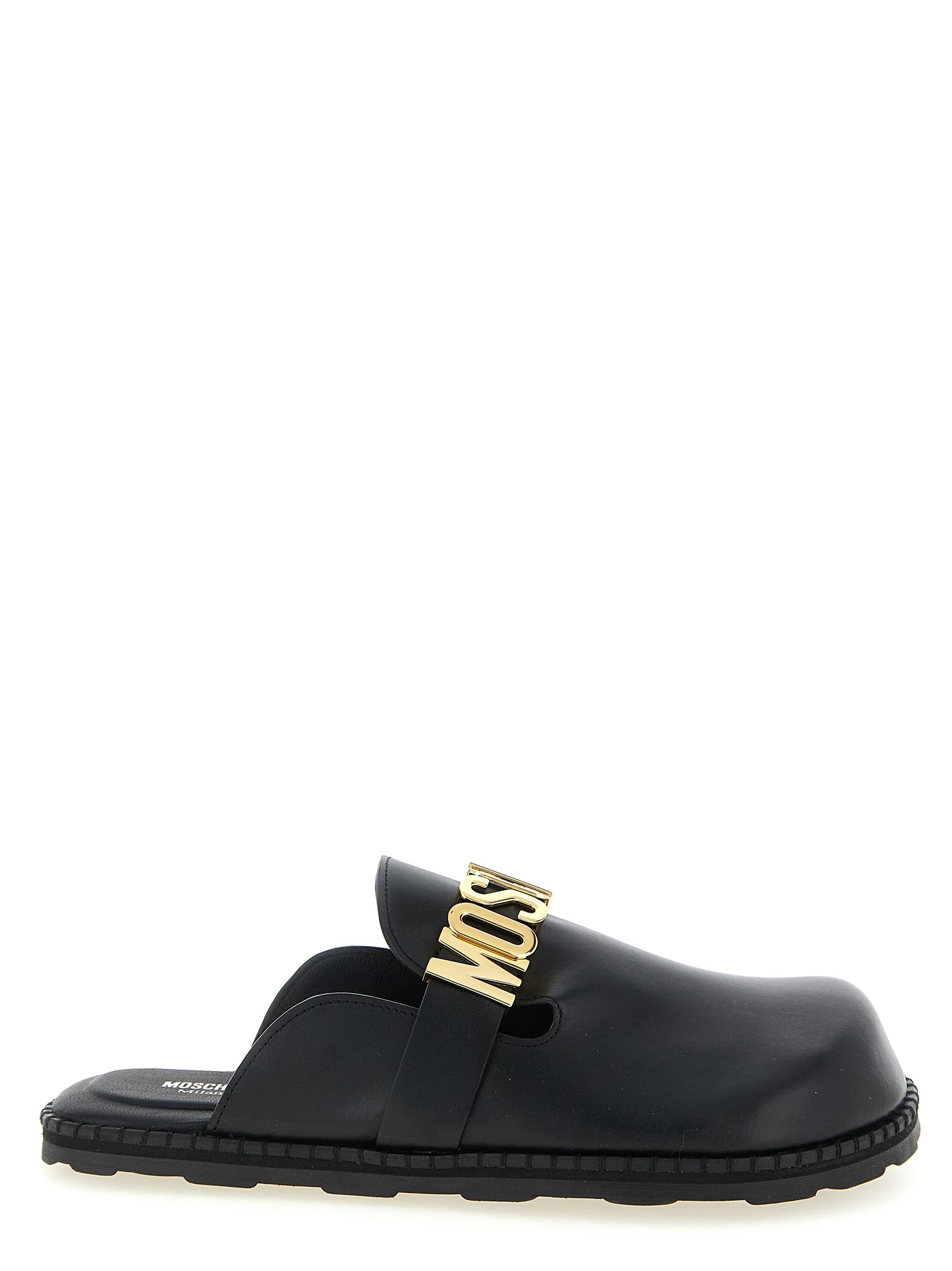 Black Calfskin Clogs mens luxury fashion - Mens Edit