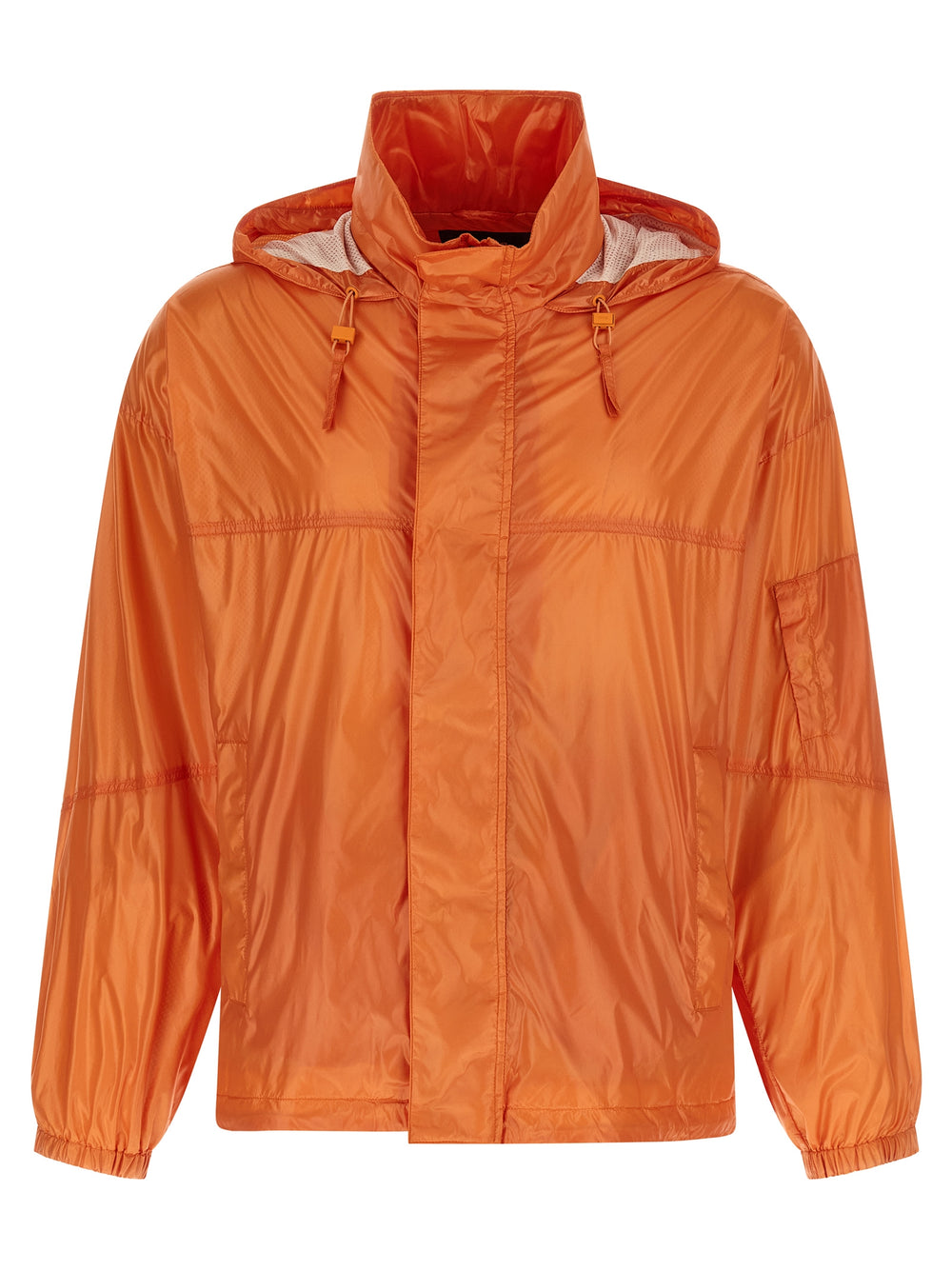 Blue Polyester Shell Jacket mens luxury fashion - Mens Edit