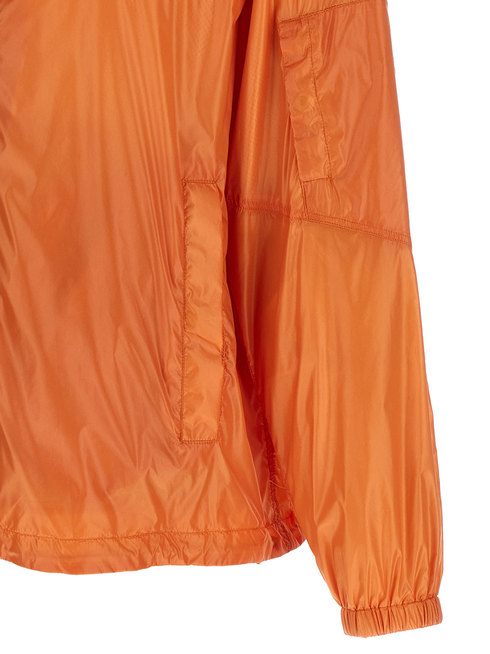 Blue Polyester Shell Jacket