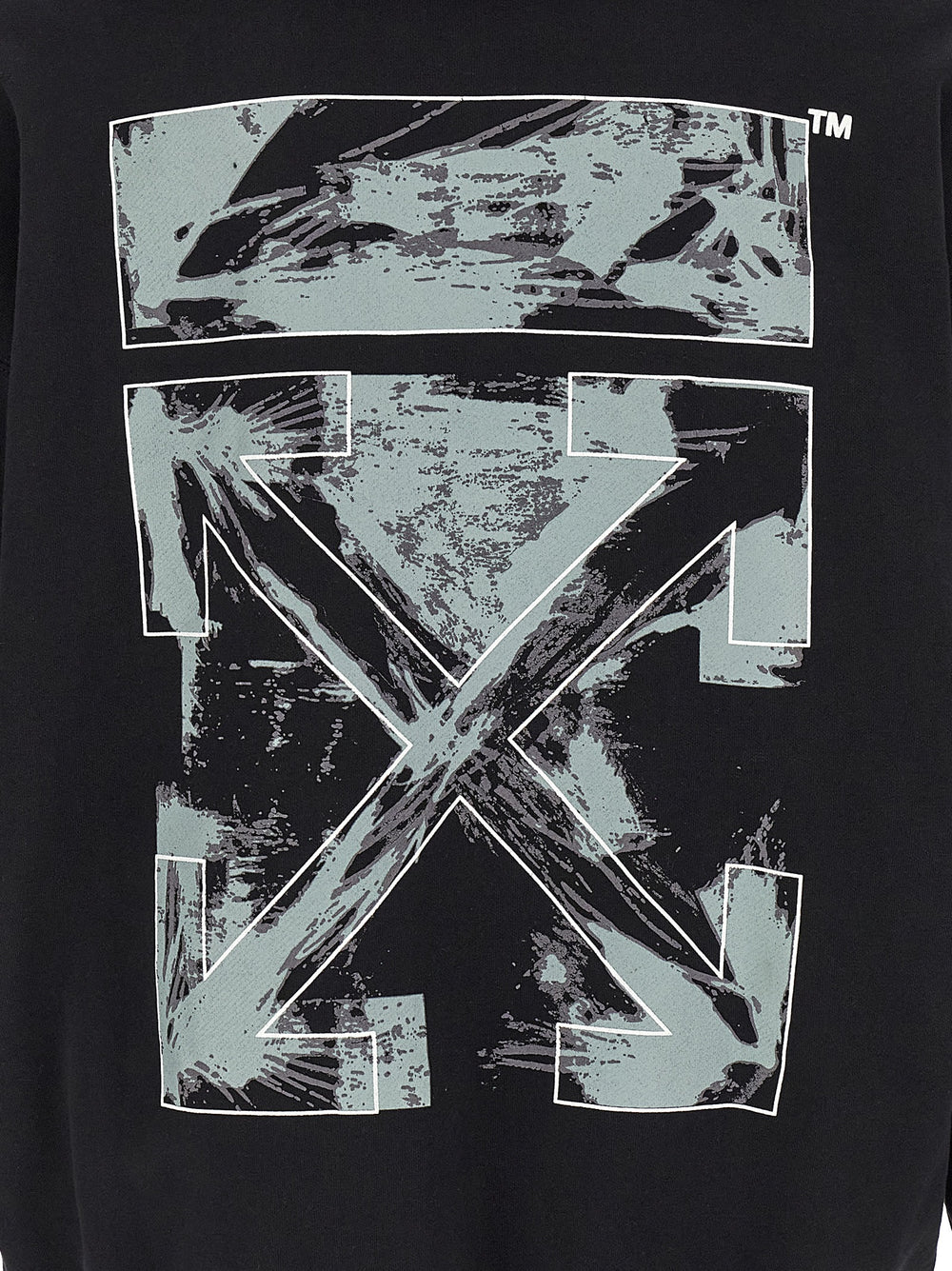 Black Cotton Sweatshirt