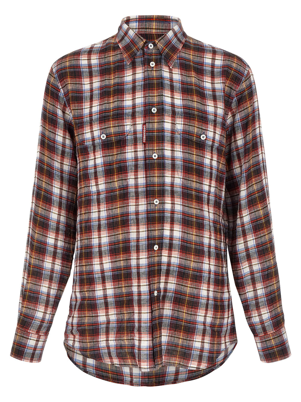 Multicolor Linen Blouse mens luxury fashion - Mens Edit