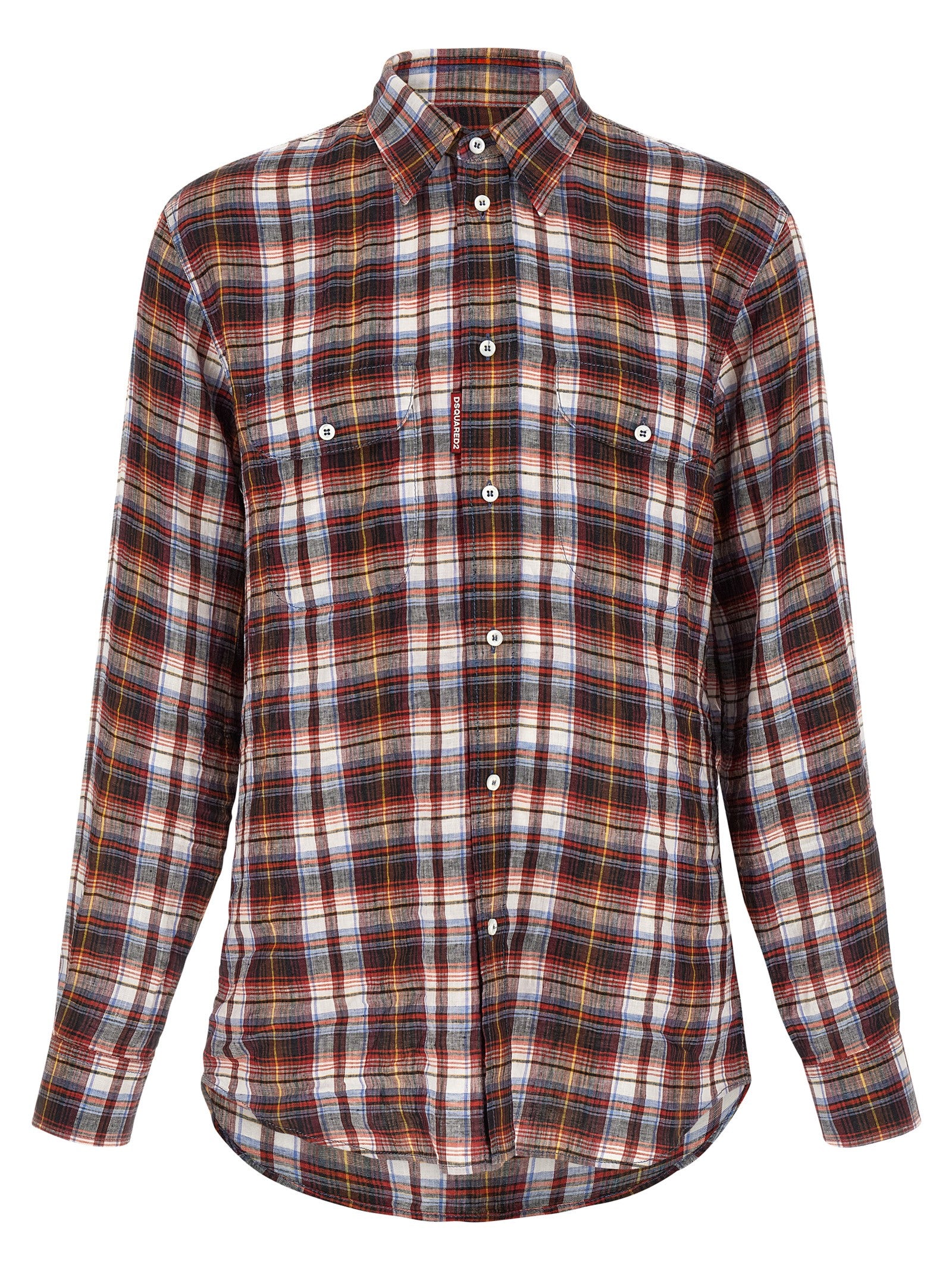 Multicolor Linen Blouse mens luxury fashion - Mens Edit