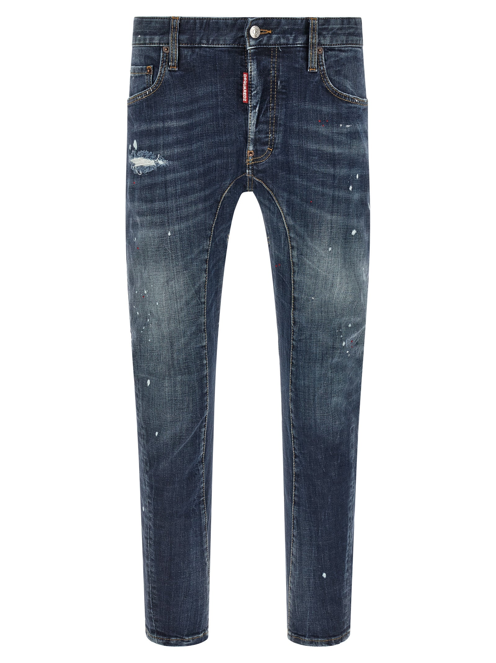 Blue Cotton Jeans Denim mens luxury fashion - Mens Edit