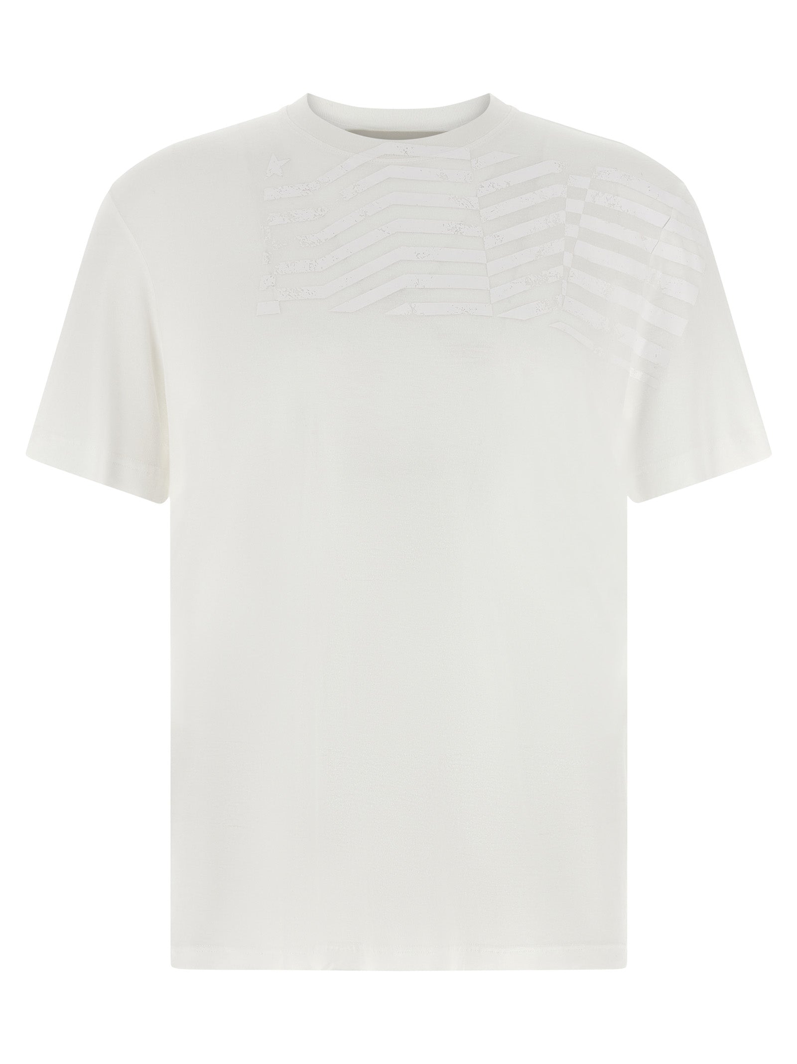 Golden Goose T-Shirt από Λυοκέλ σε Λευκό
