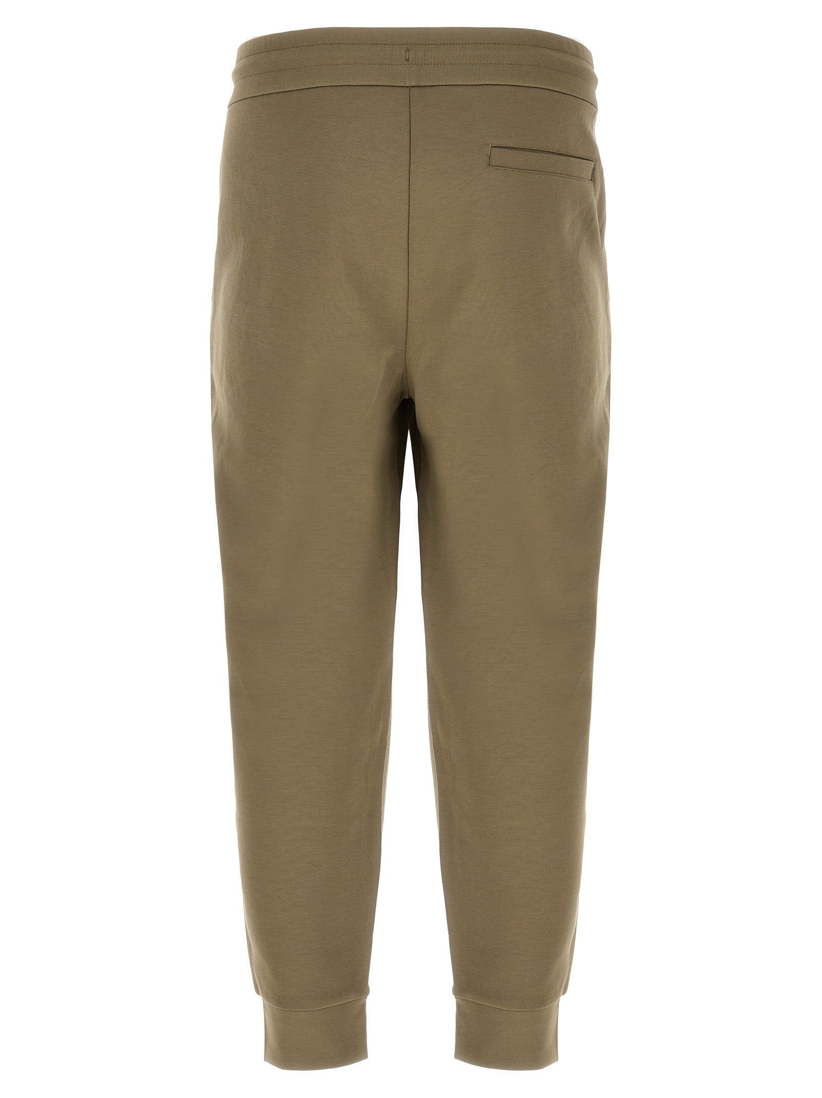 Hugo Boss Βαμβακερό Joggers σε Πράσινο