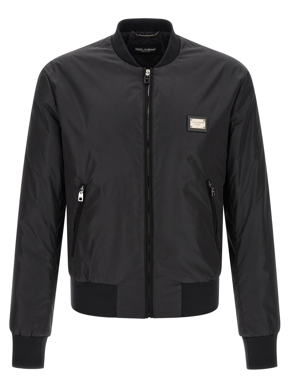 Black Polyamide Bomber mens luxury fashion - Mens Edit