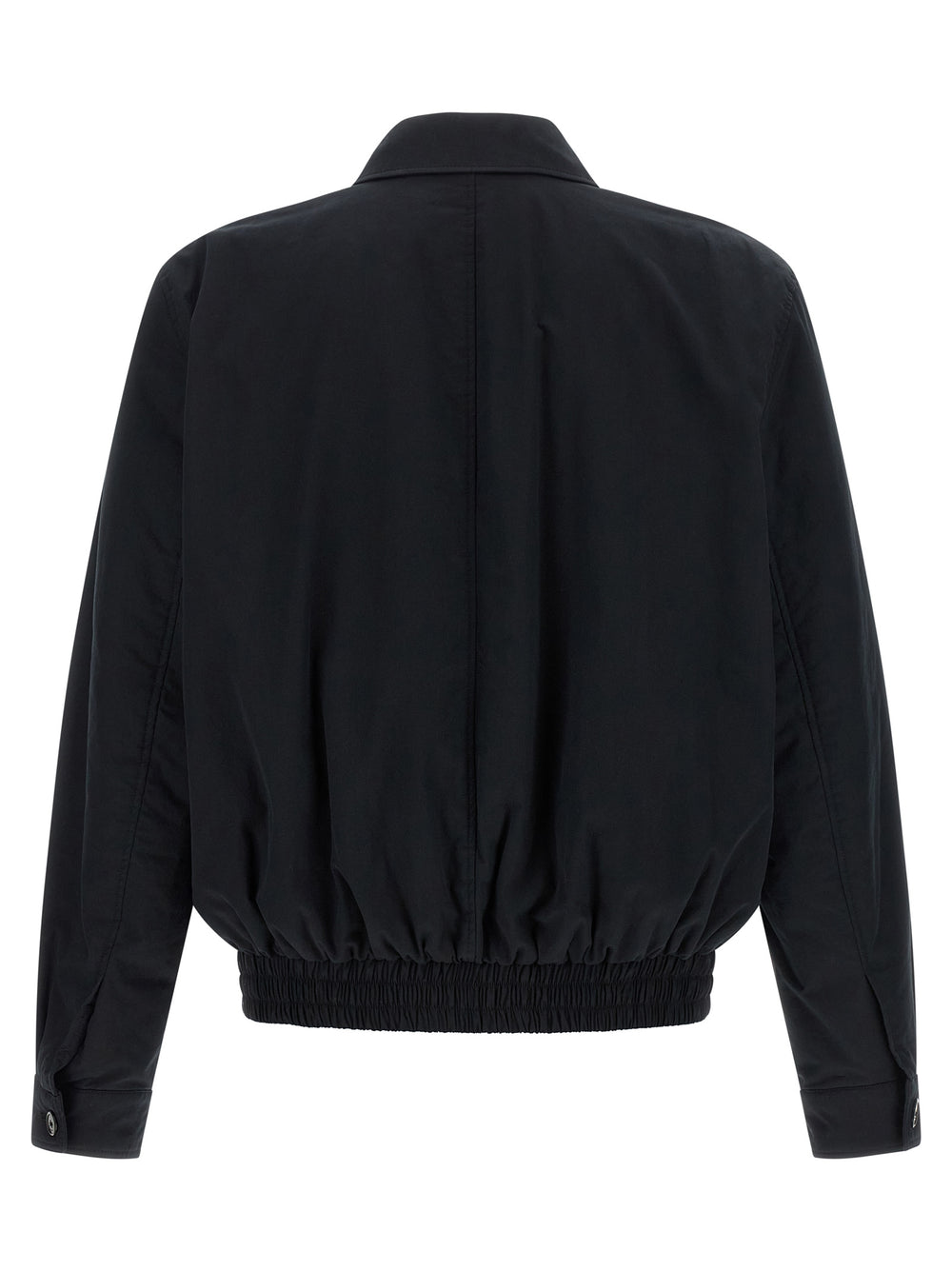 Black Cotton Shell Jacket