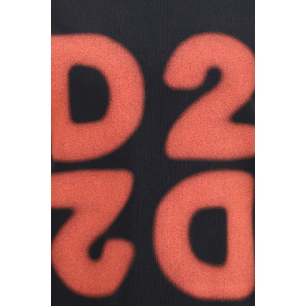 Dsquared² Cotton T-Shirt in Black