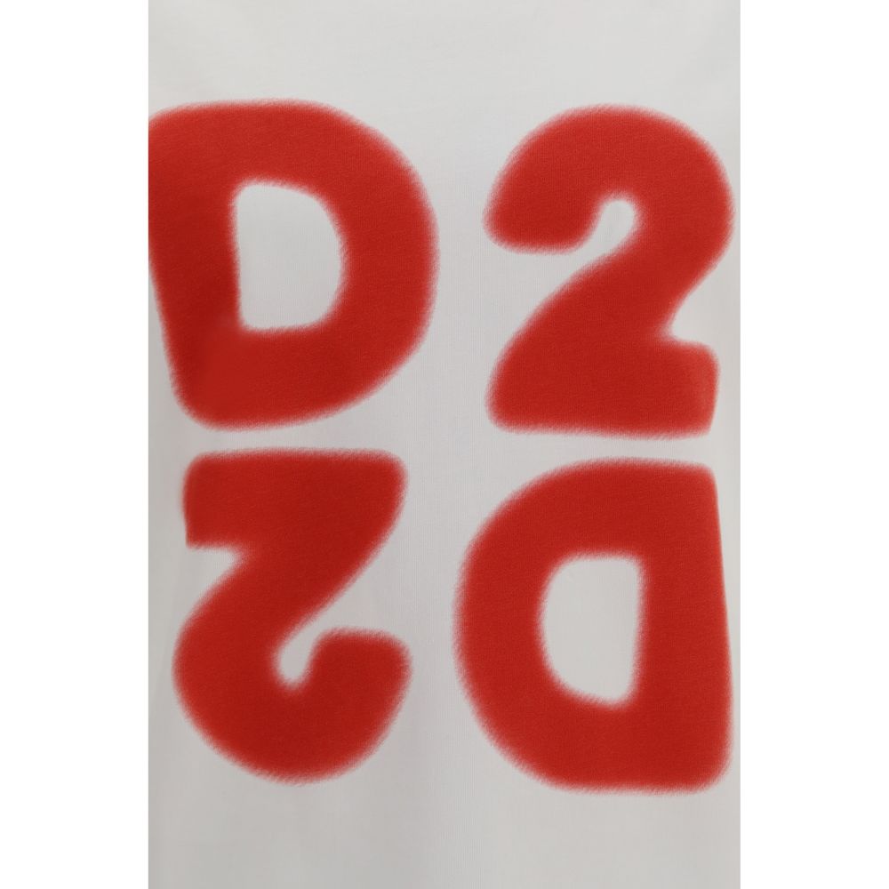 Dsquared² Cotton T-Shirt in White