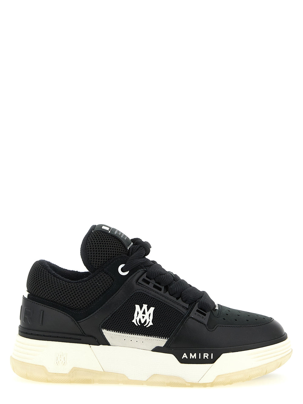 Amiri Ma-1 Δερμάτινα Sneakers σε Μαύρο