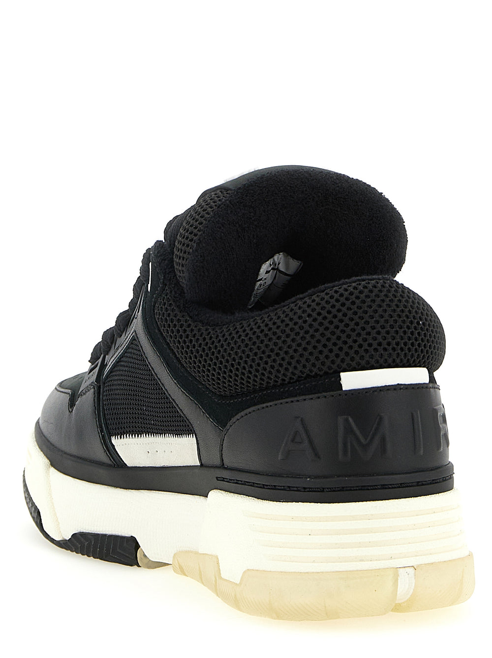 Amiri Ma-1 Δερμάτινα Sneakers σε Μαύρο