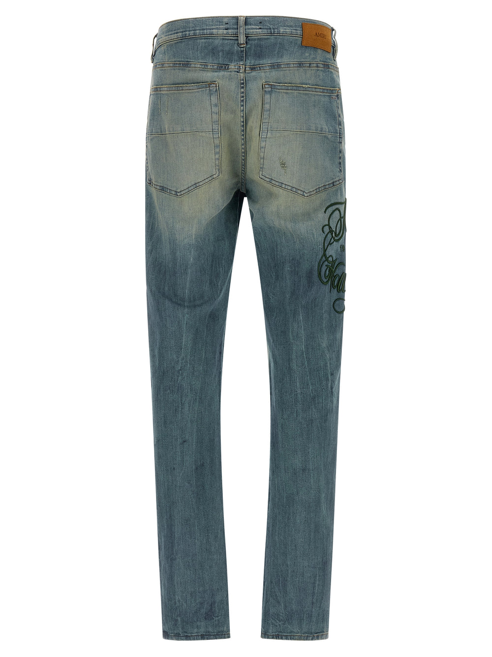 Blue Cotton Relaxed Fit Jeans